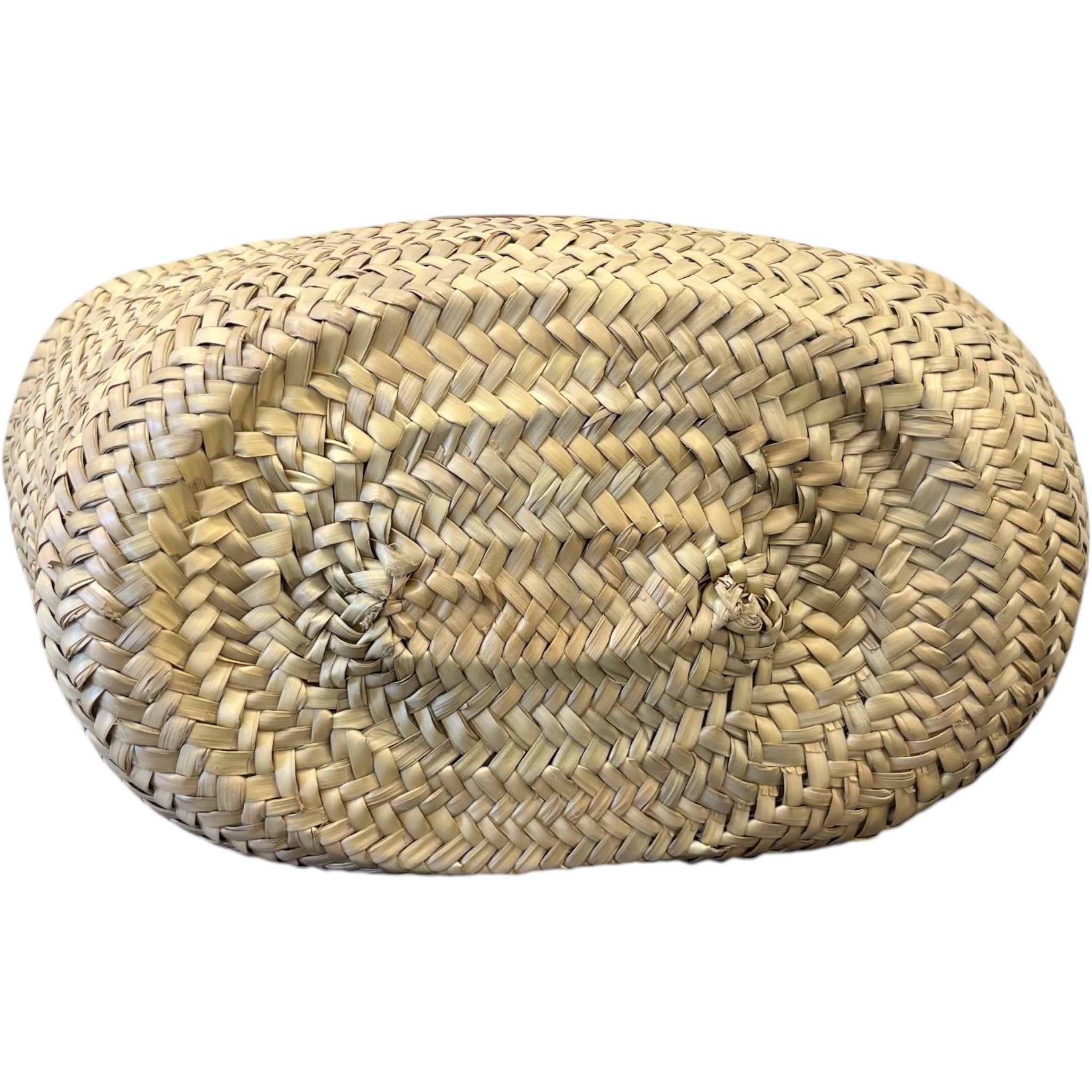 Women's Medium Classic Panier Basket Bag Beige