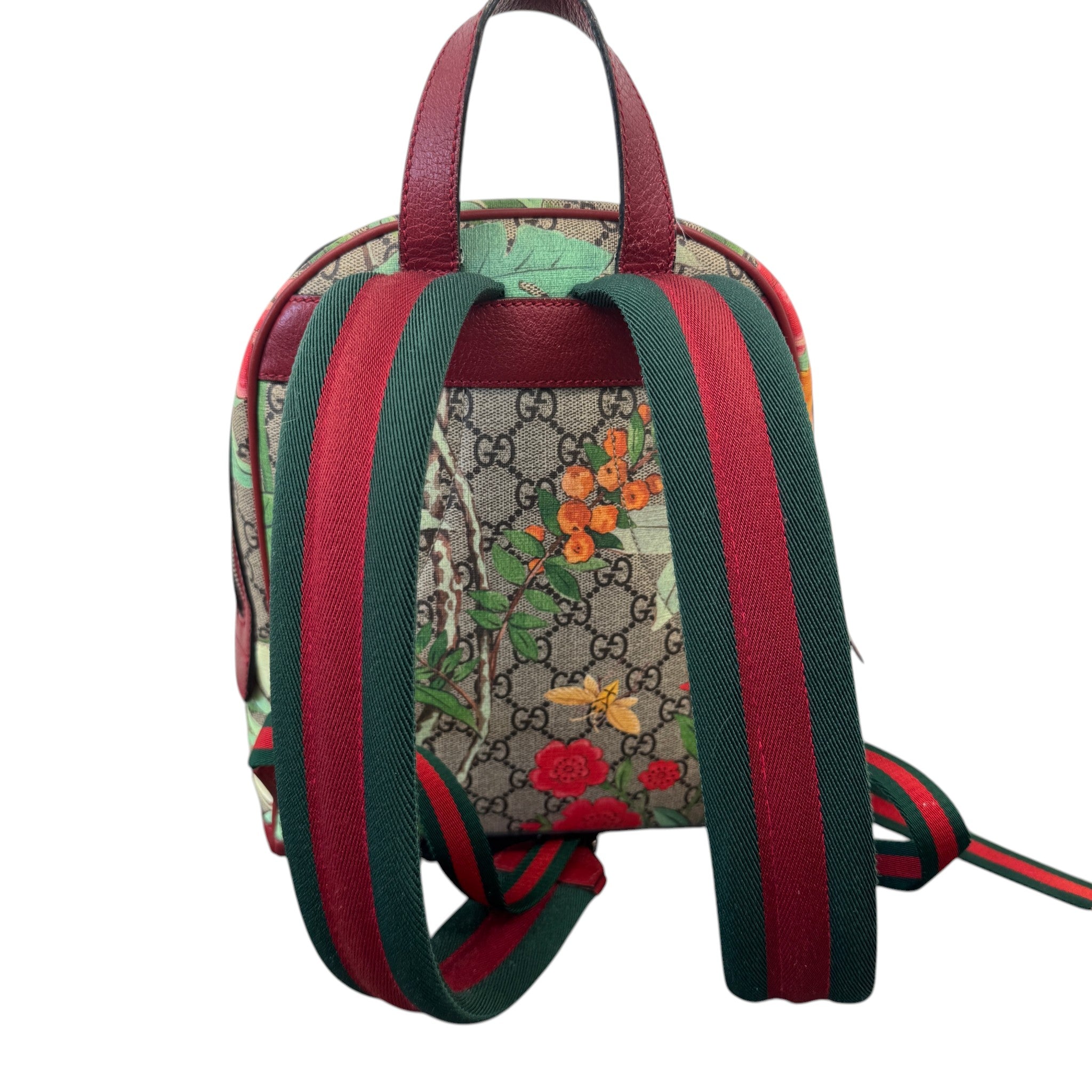 Women's Gg Supreme Tian Backpack Beige