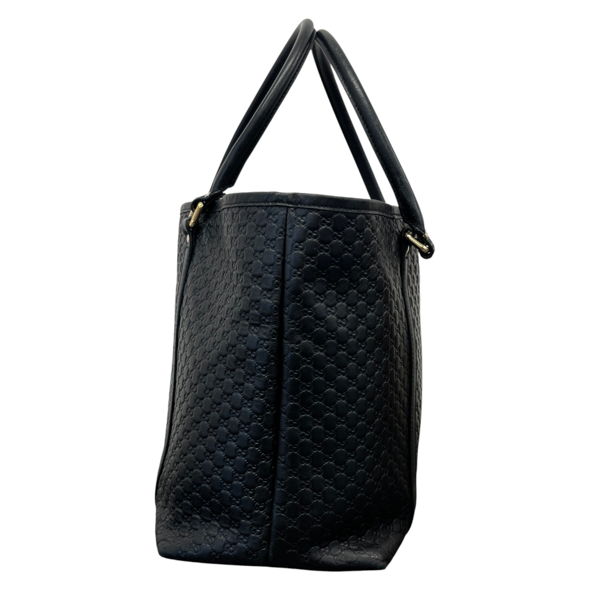 Women's Microguccissima Joy Tote Bag Black