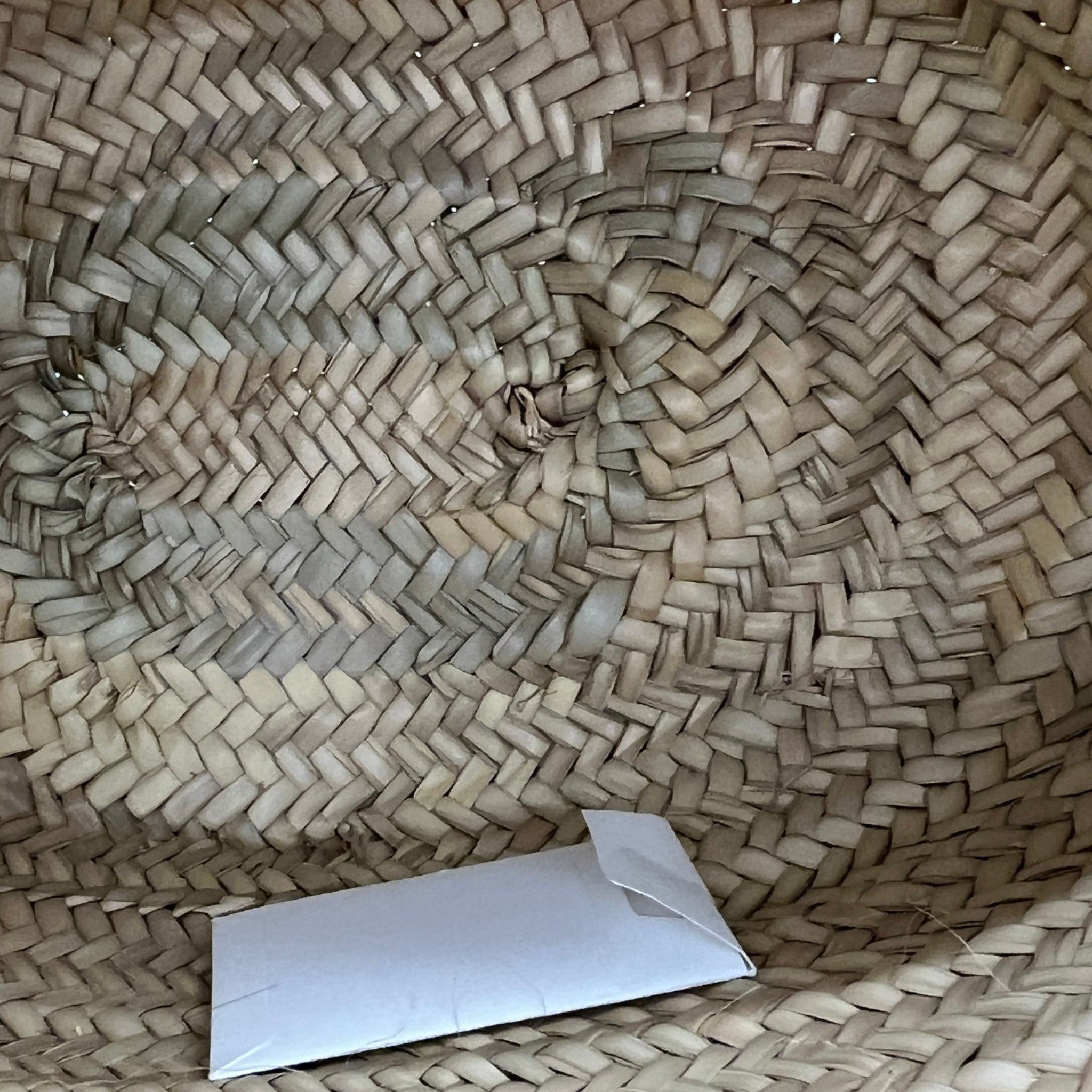 Women's Medium Classic Panier Basket Bag Beige