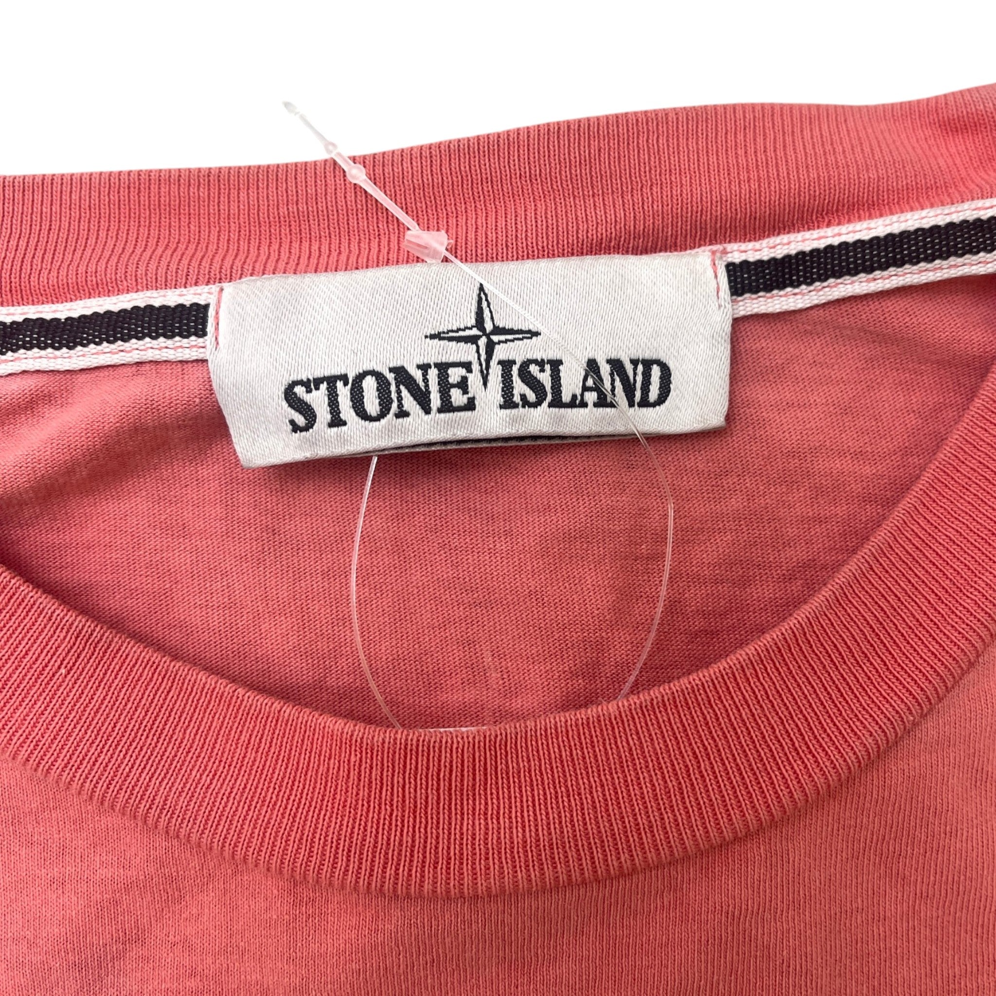 Men's Compass Logo T-Shirt Pink Size S