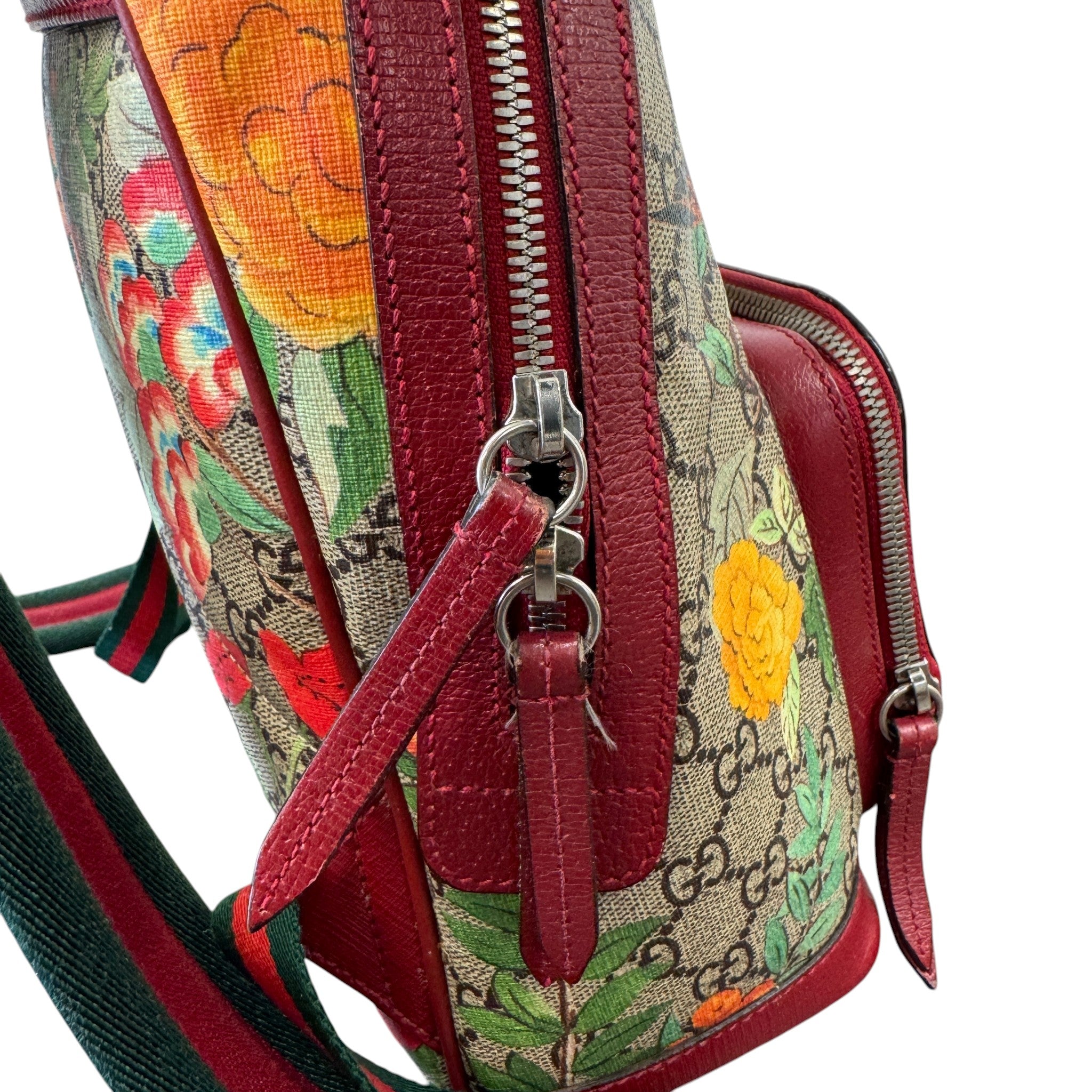 Women's Gg Supreme Tian Backpack Beige