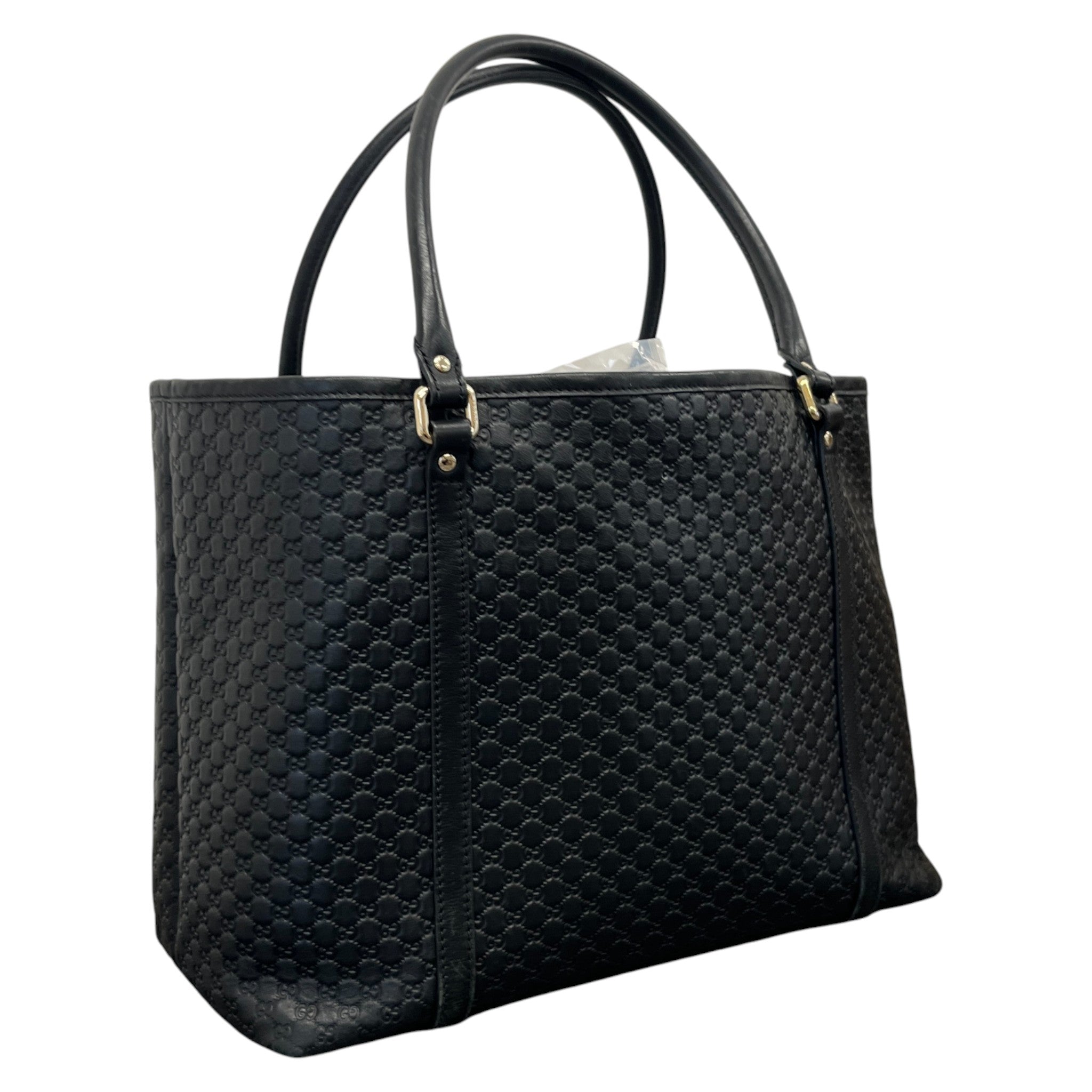 Women's Microguccissima Joy Tote Bag Black