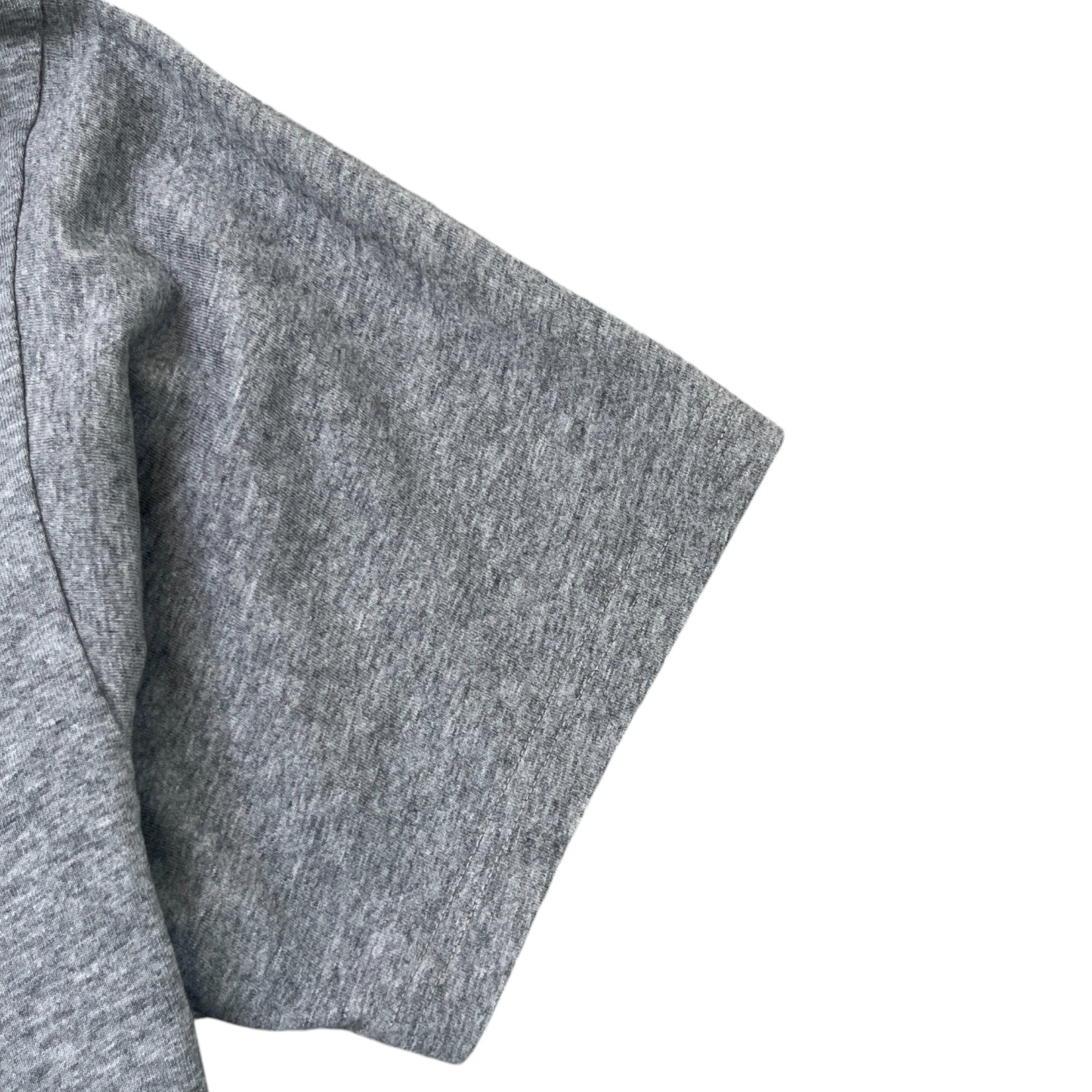 Men's Logo Print T-Shirt Grey Size M