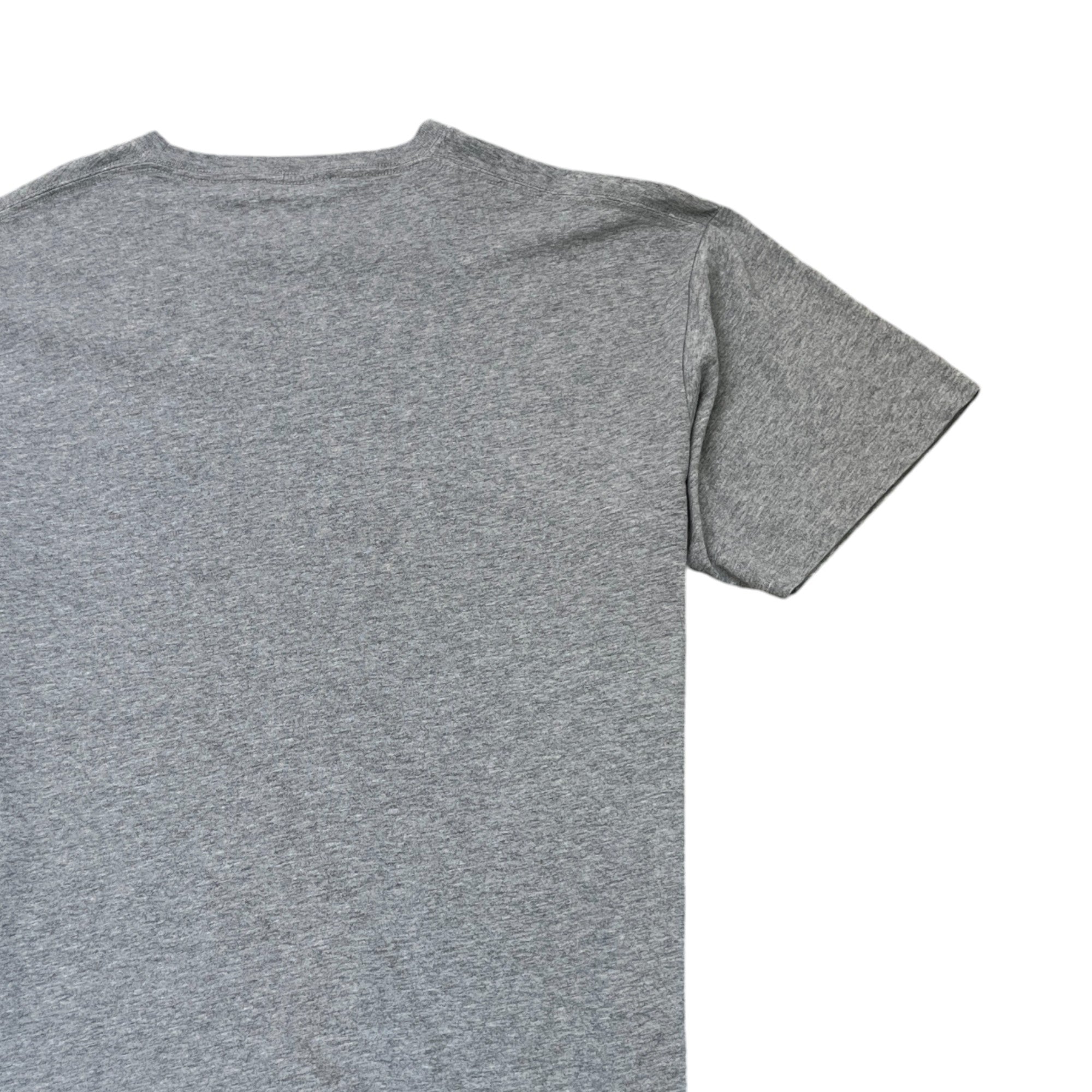 Men's Logo Print T-Shirt Grey Size M