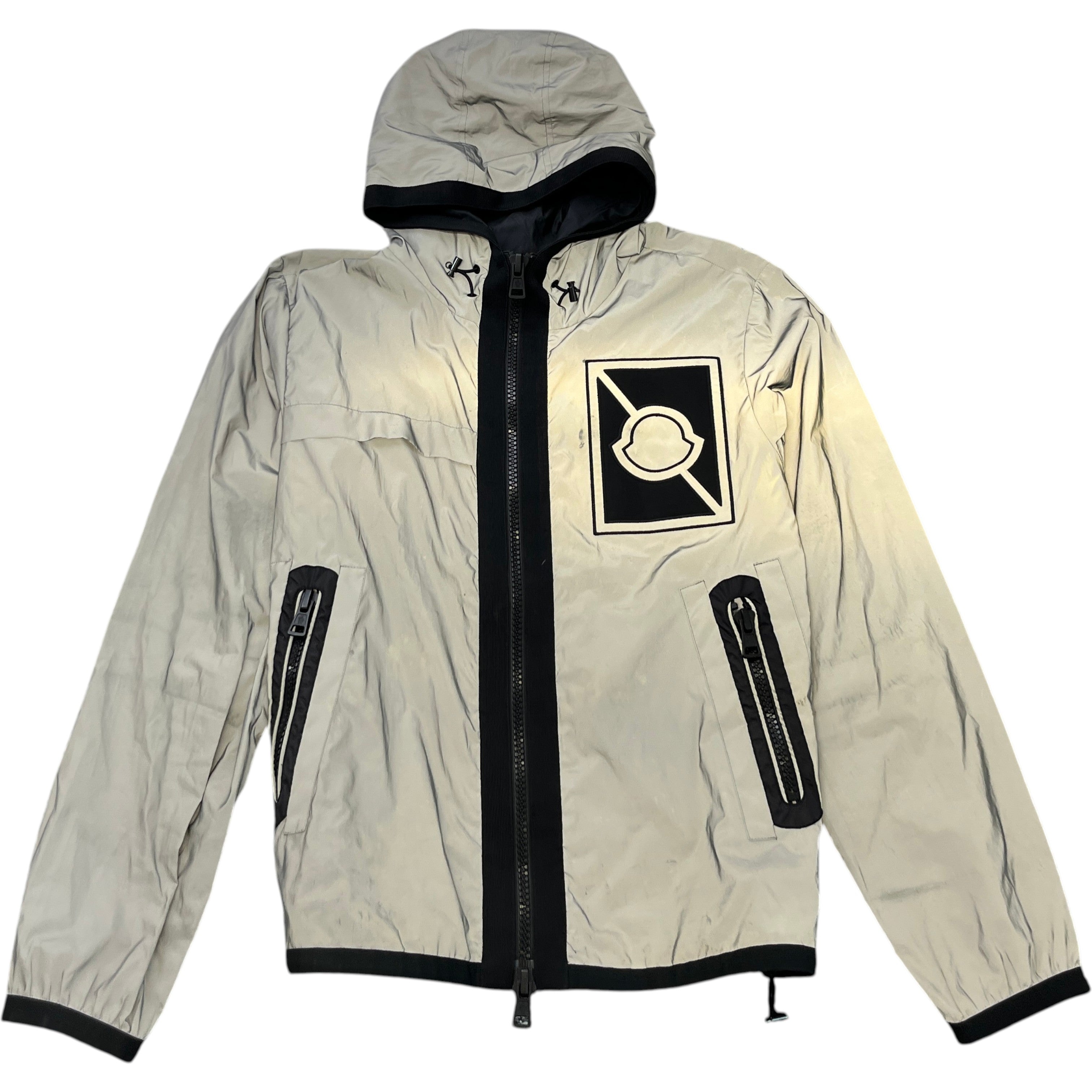 Men's Gauss Windbreaker Silver Size 4 / XL