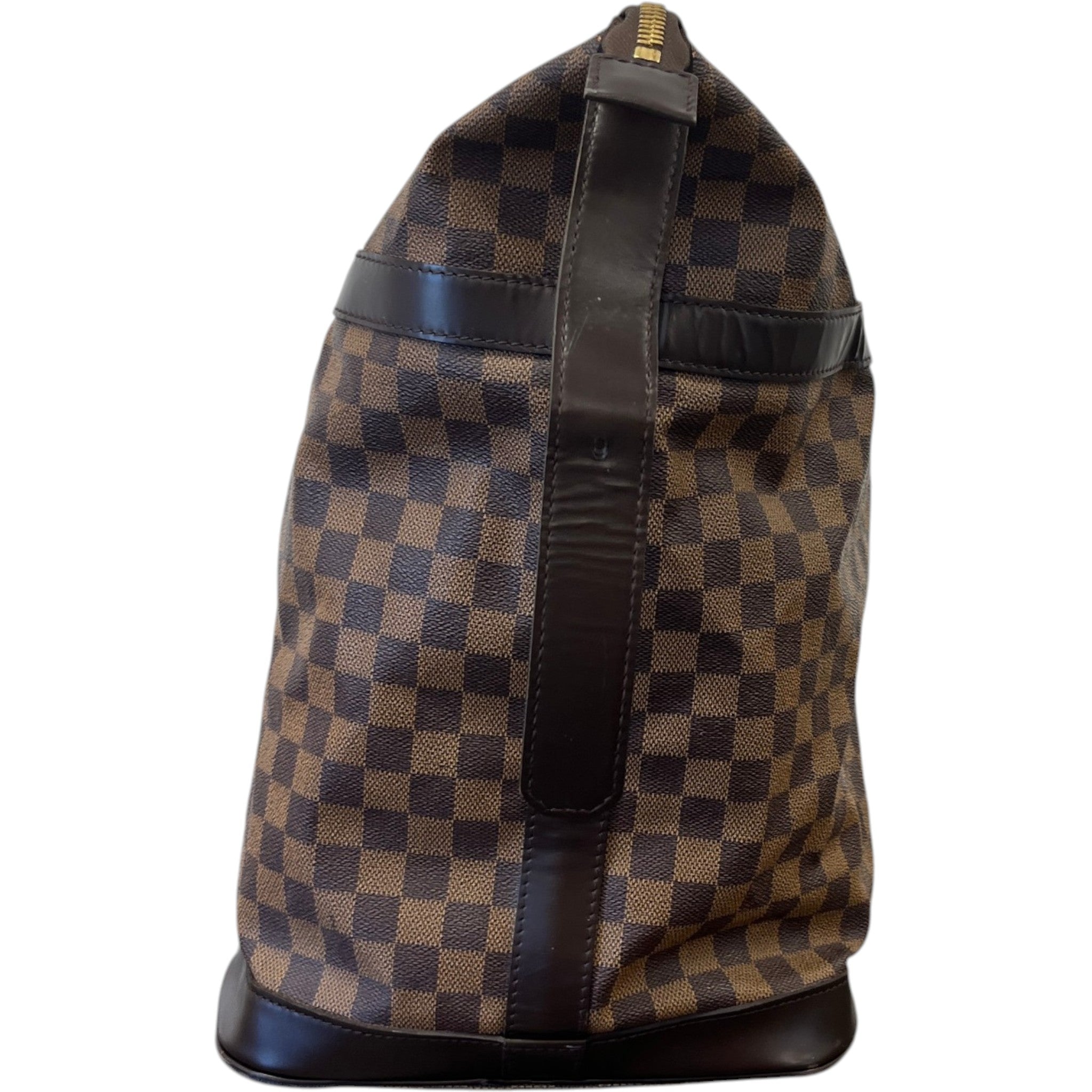 Men's Damier Ebene Cruises Grimaud 45 Bag Brown