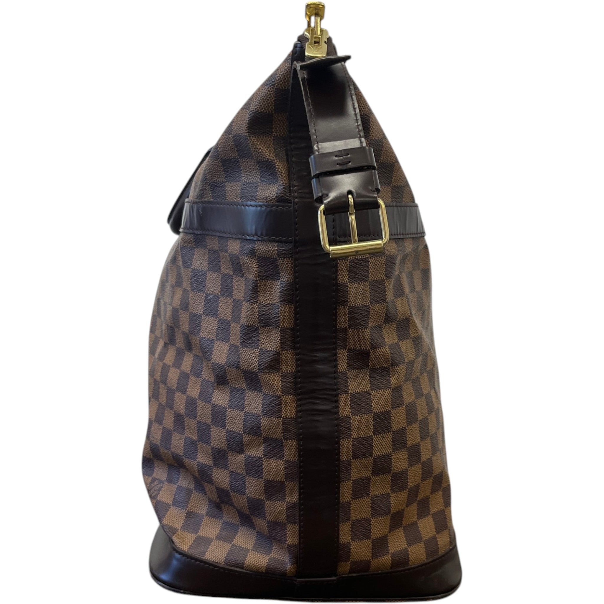 Men's Damier Ebene Cruises Grimaud 45 Bag Brown