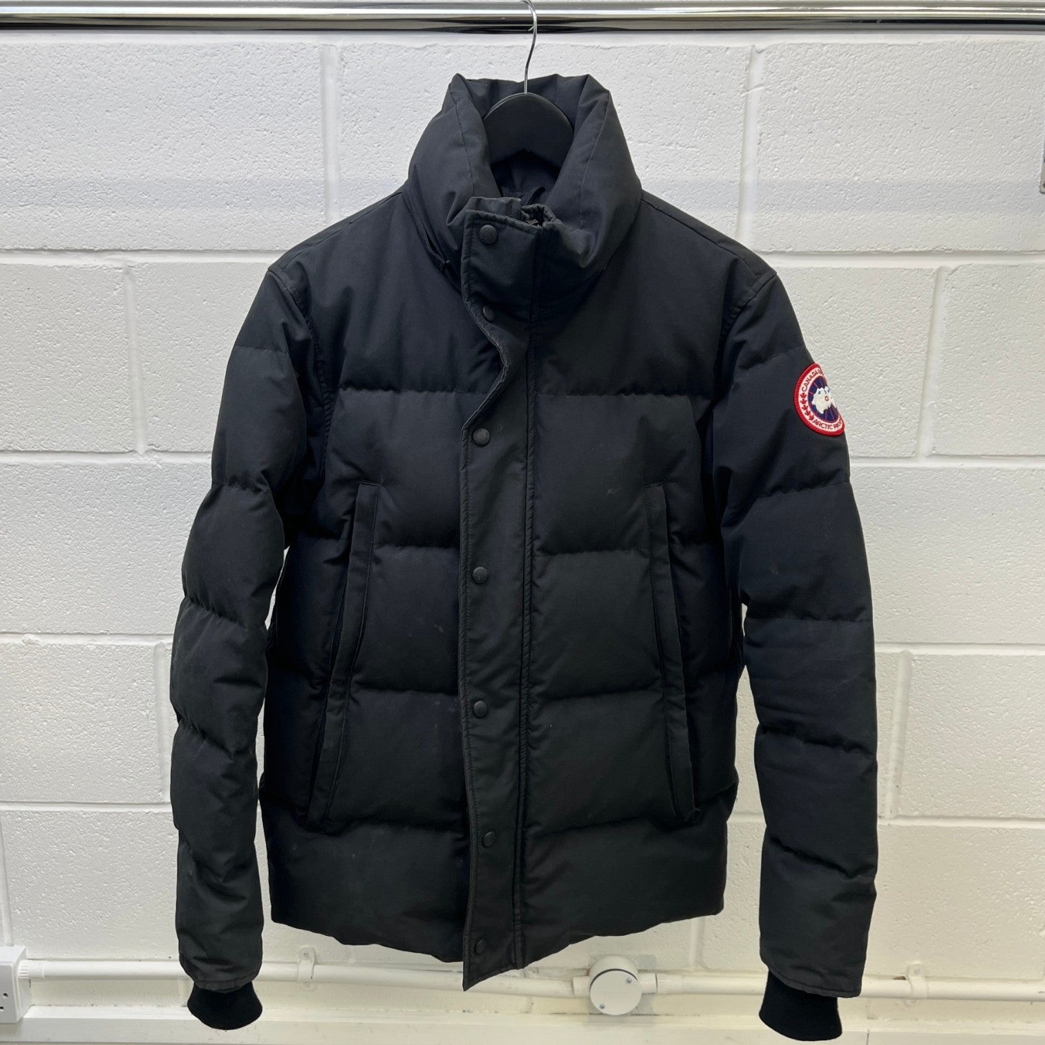 Men's Wyndham Parka Down Jacket Black Size S