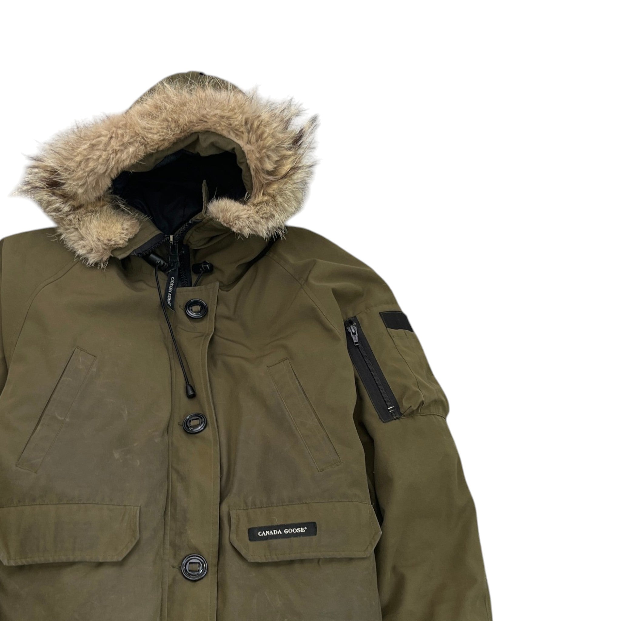 Men's Chilliwack Bomber Down Jacket Khaki Size L