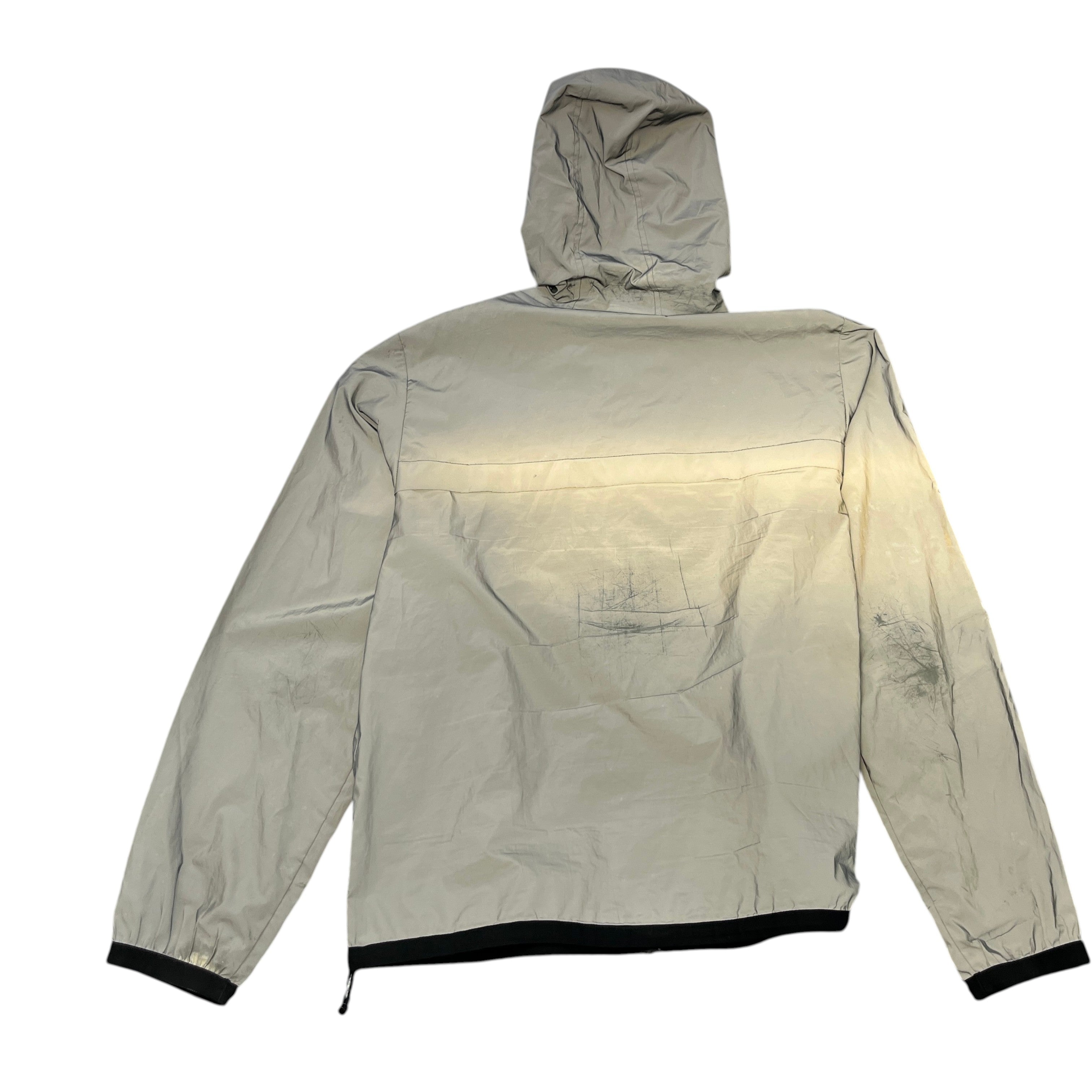 Men's Gauss Windbreaker Silver Size 4 / XL
