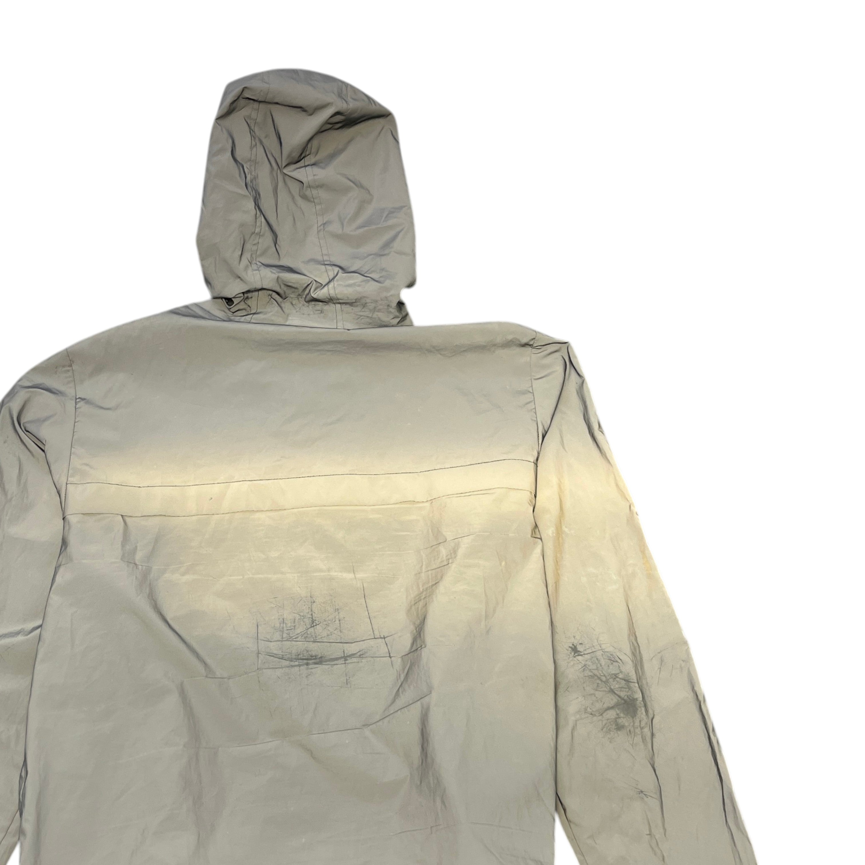 Men's Gauss Windbreaker Silver Size 4 / XL