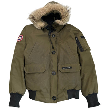 Men's Chilliwack Bomber Down Jacket Khaki Size L