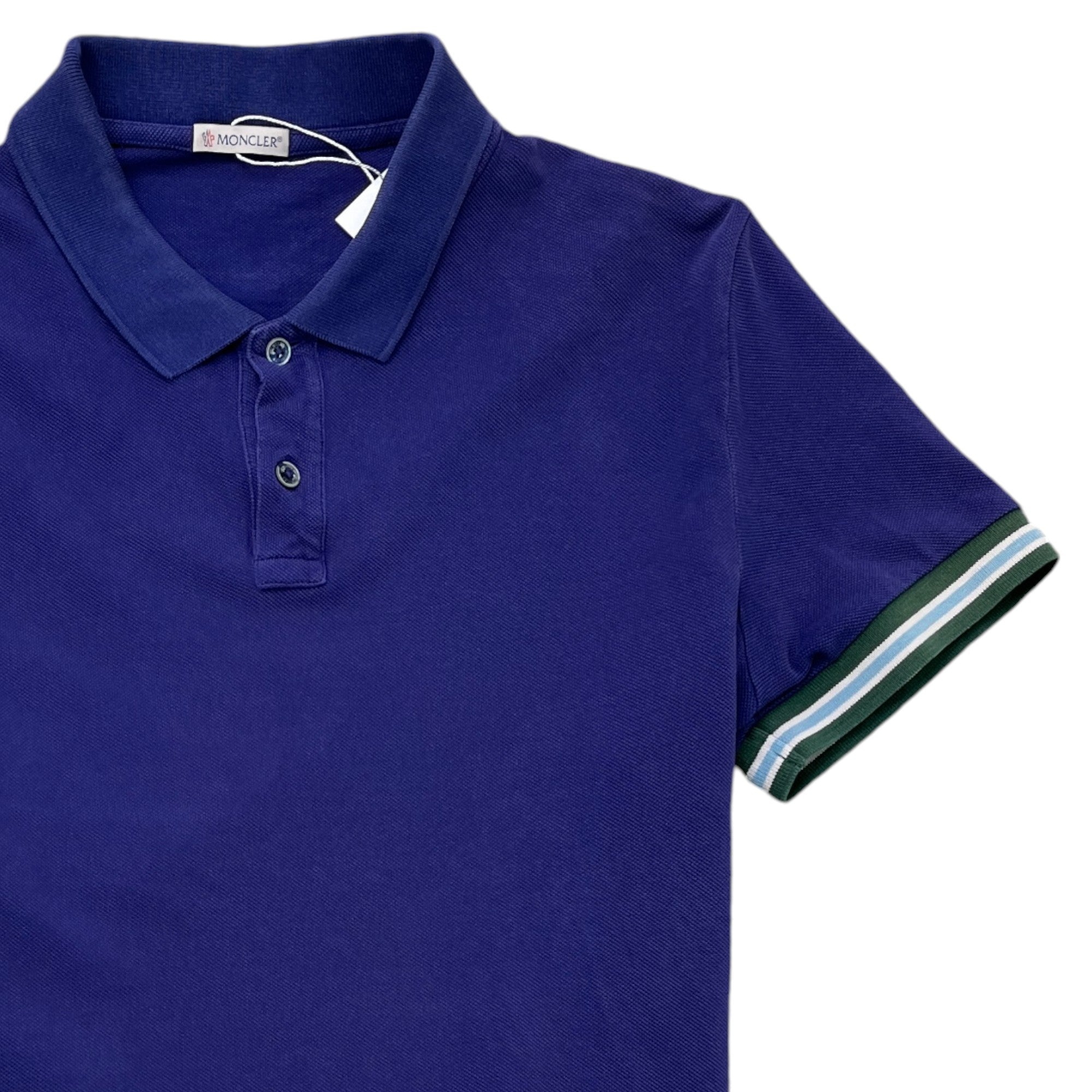 Men's Maglia Polo Shirt Purple Size L