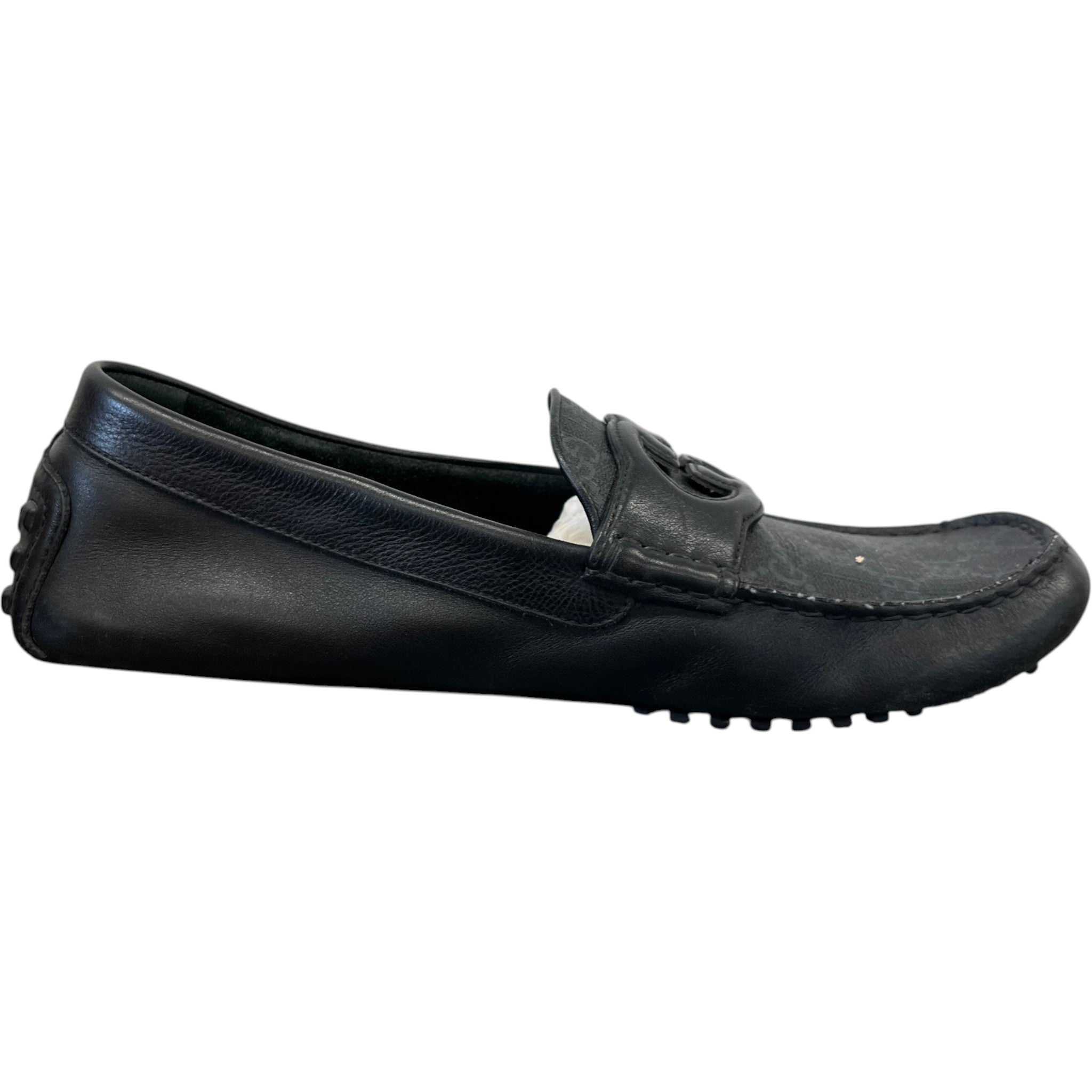 Men's Interlocking G Loafers Black Size EU 44 / UK 10