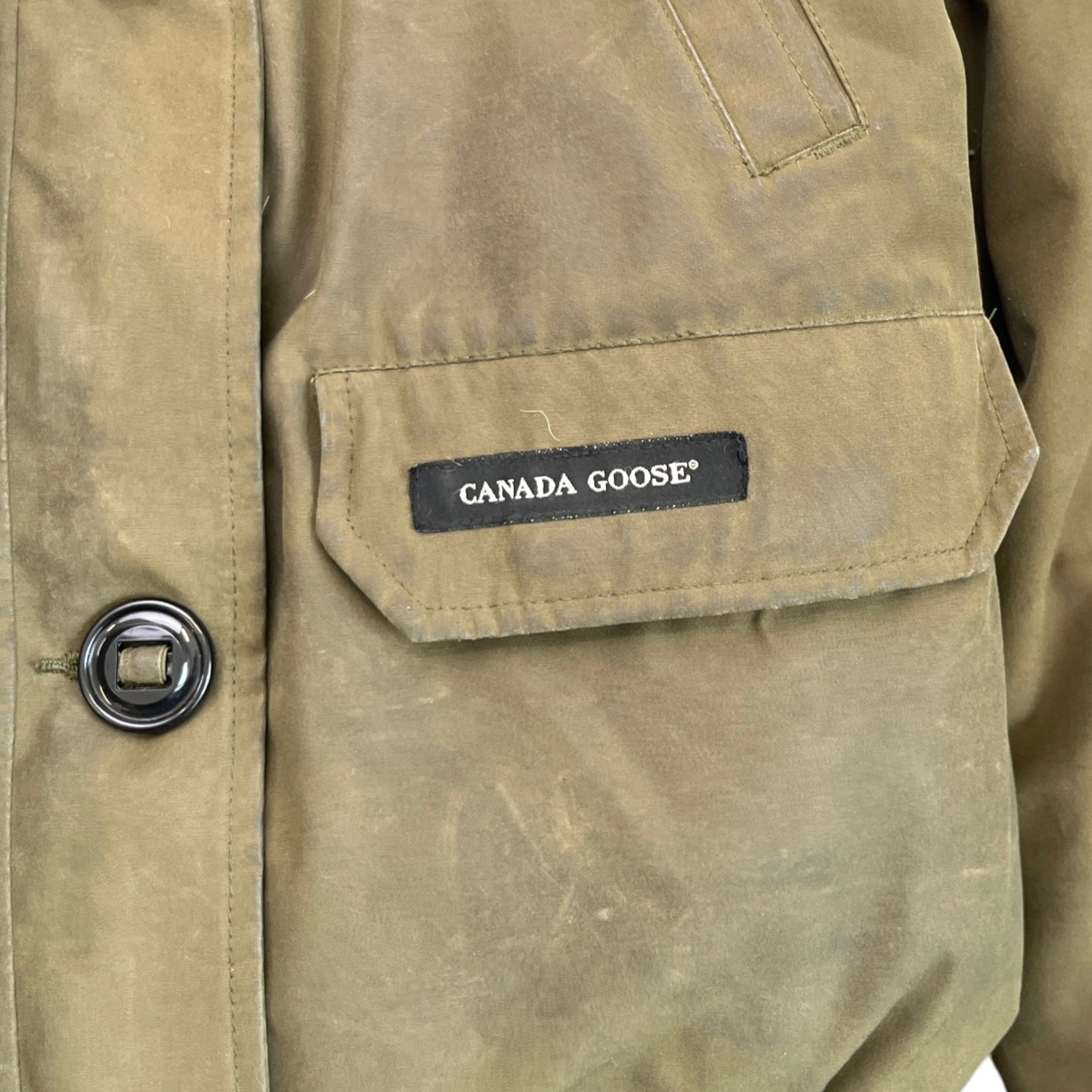 Men's Chilliwack Bomber Down Jacket Khaki Size L