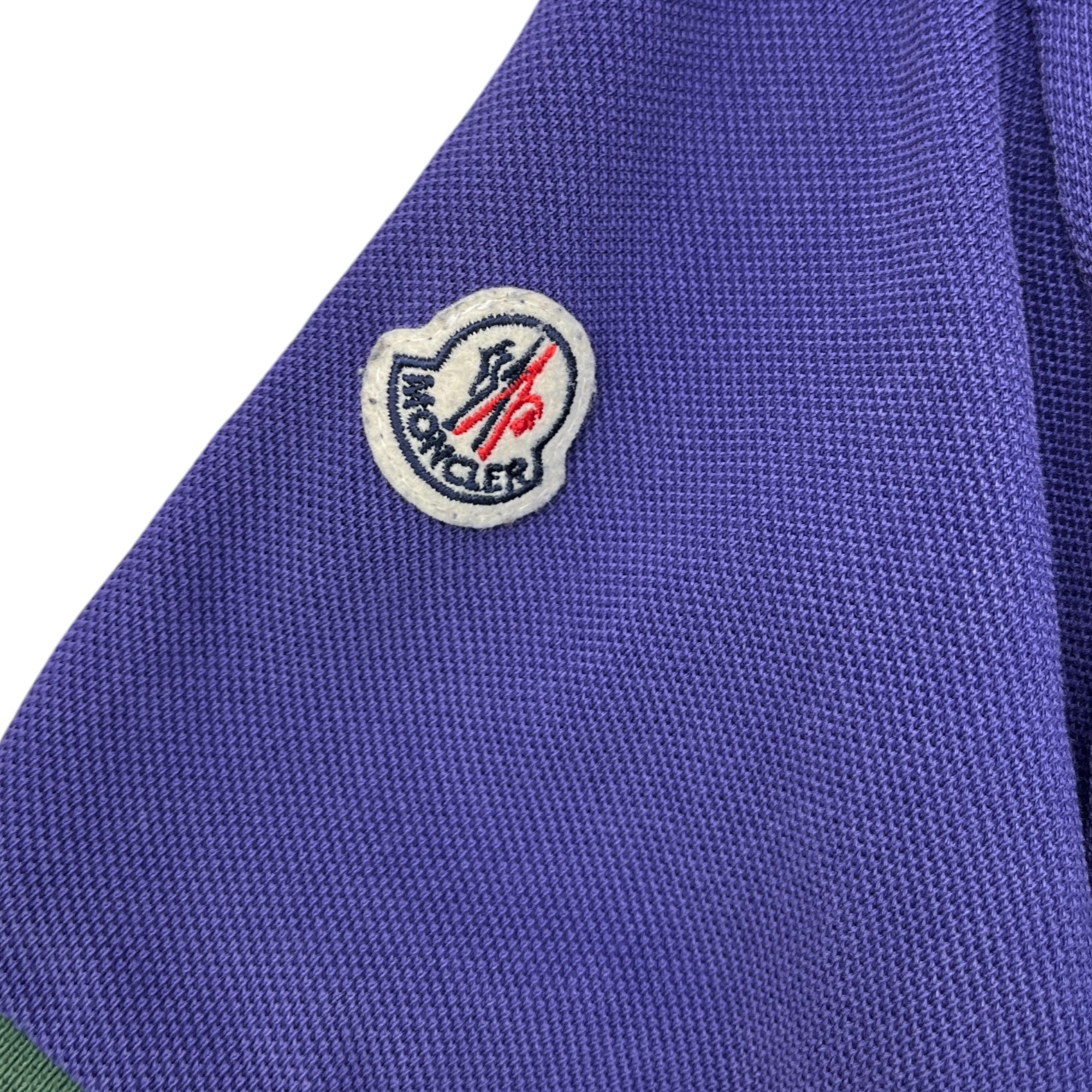 Men's Maglia Polo Shirt Purple Size L