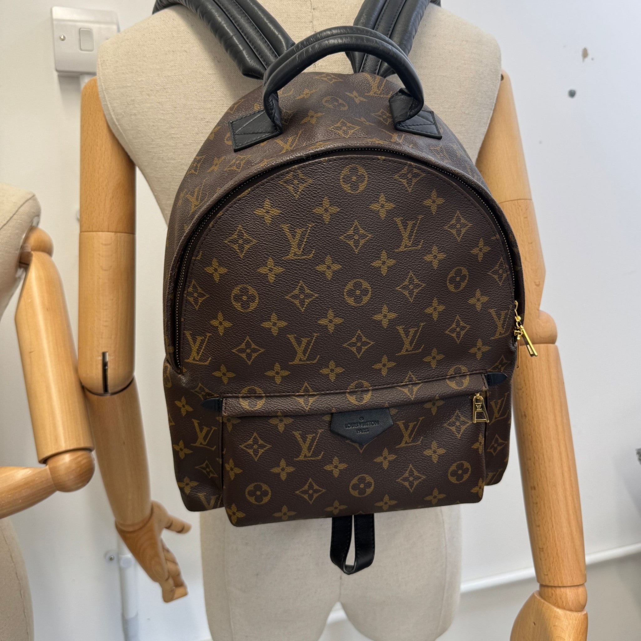 Women's Monogram Palm Springs Mm Backpack Brown