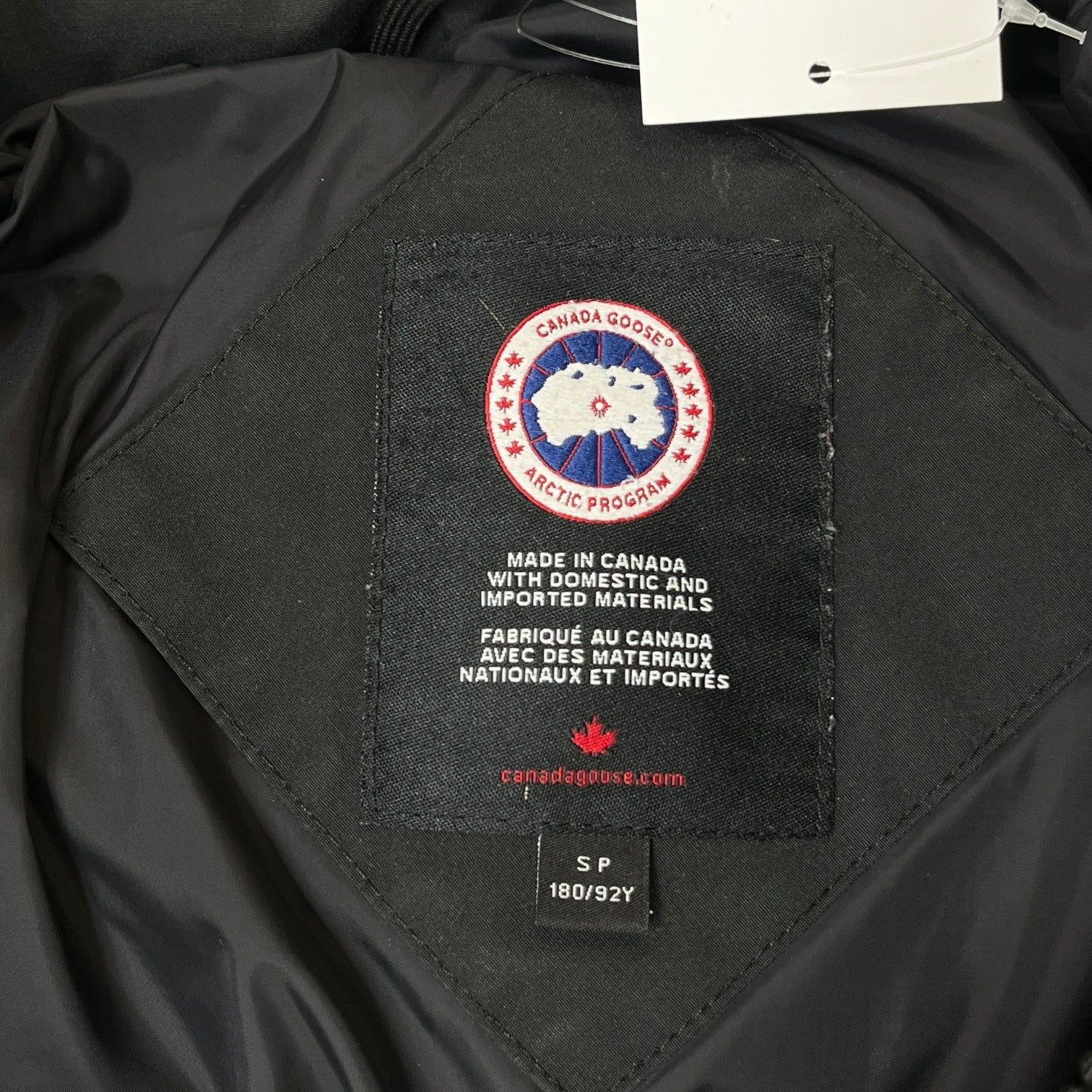 Men's Wyndham Parka Down Jacket Black Size S