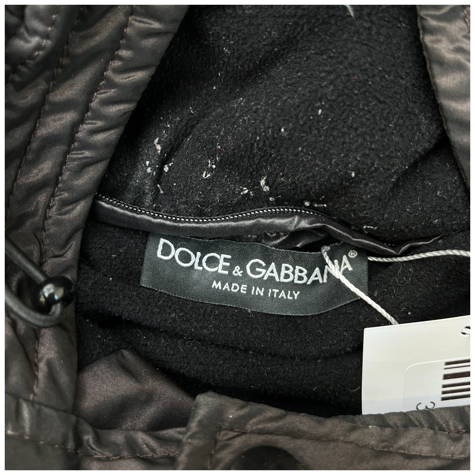 Men's Plaque Logo Down Jacket Brown Size IT 50 / L