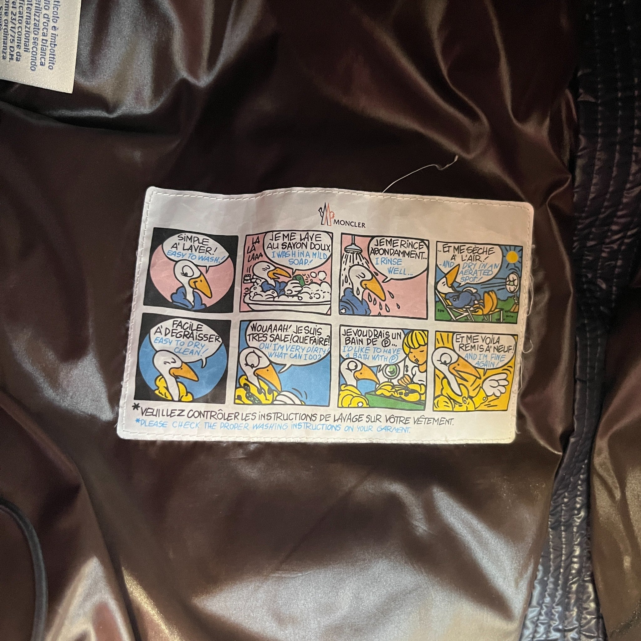 Men's Maya Down Jacket Navy Size 2 / M