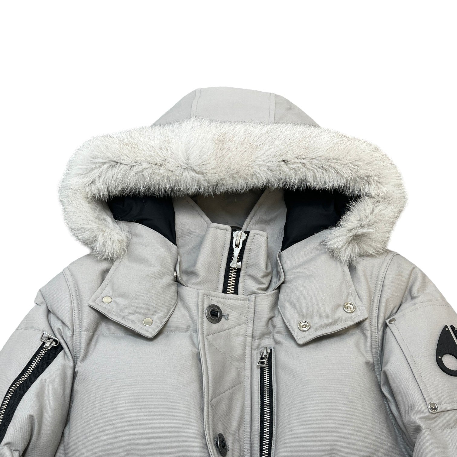 Men's 3Q Down Jacket Grey Size M