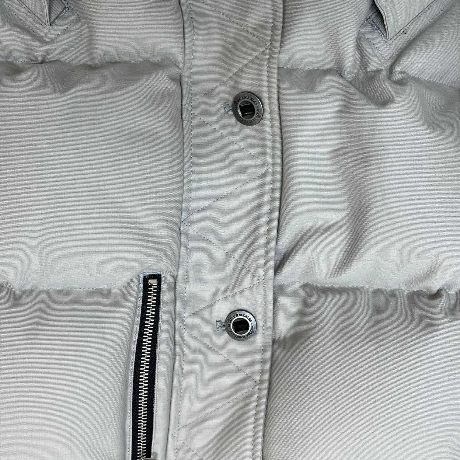 Men's 3Q Down Jacket Grey Size M