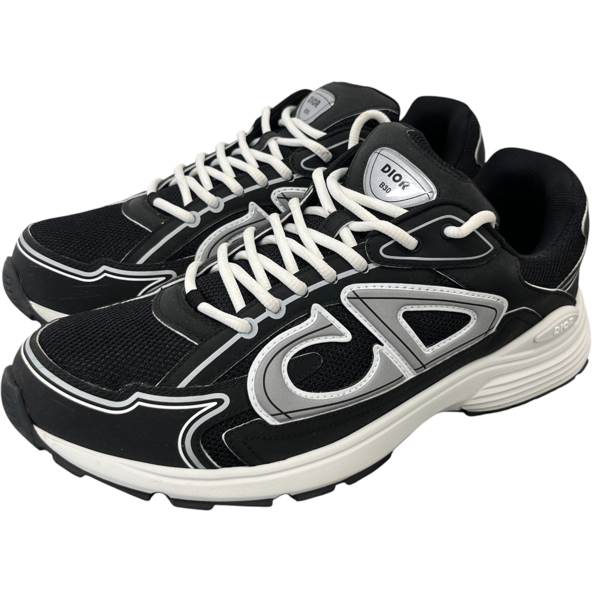 Men's B30 Low Trainers Black Size EU 44.5 / UK 10.5