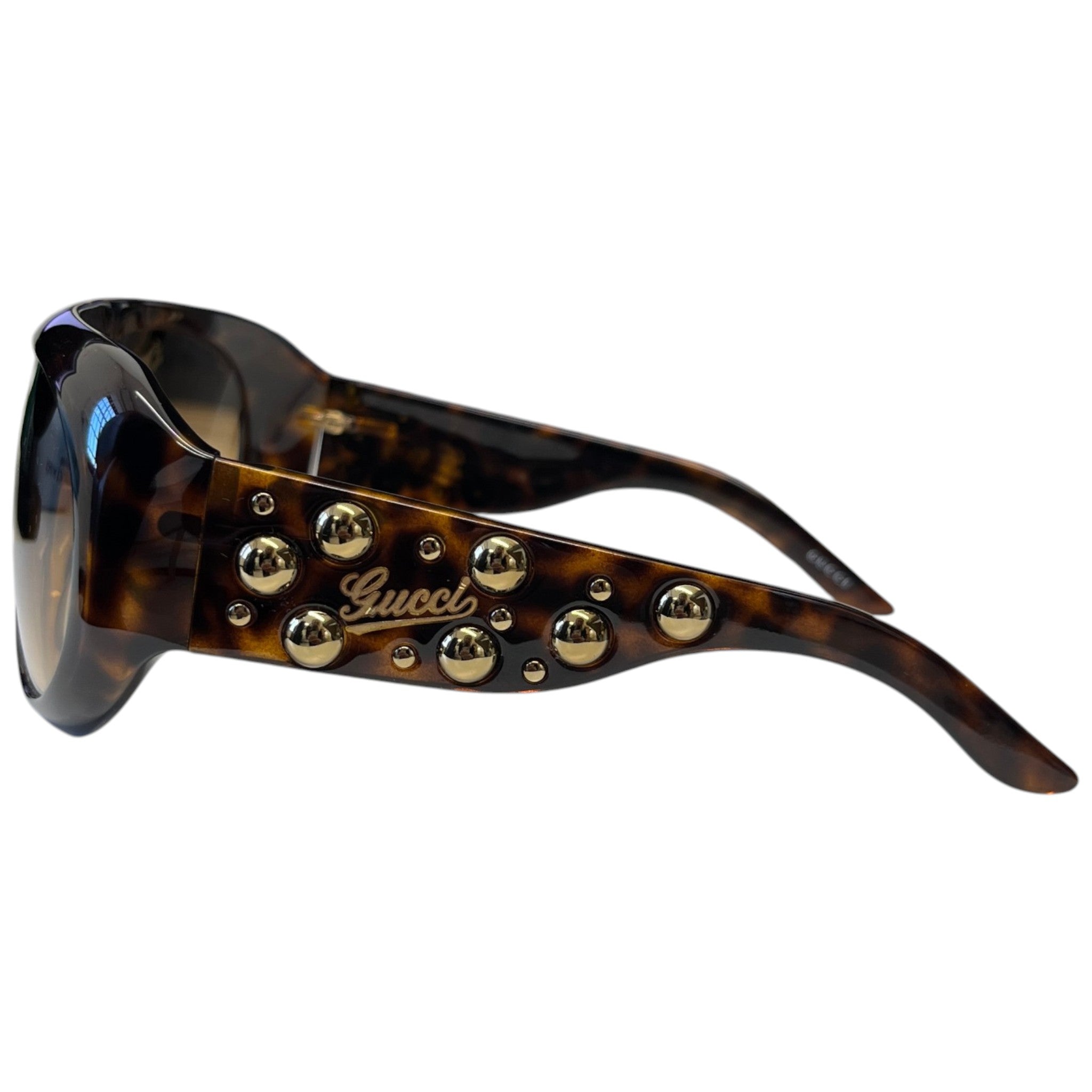 Women's Gg 3037/S Studded Sunglasses Brown