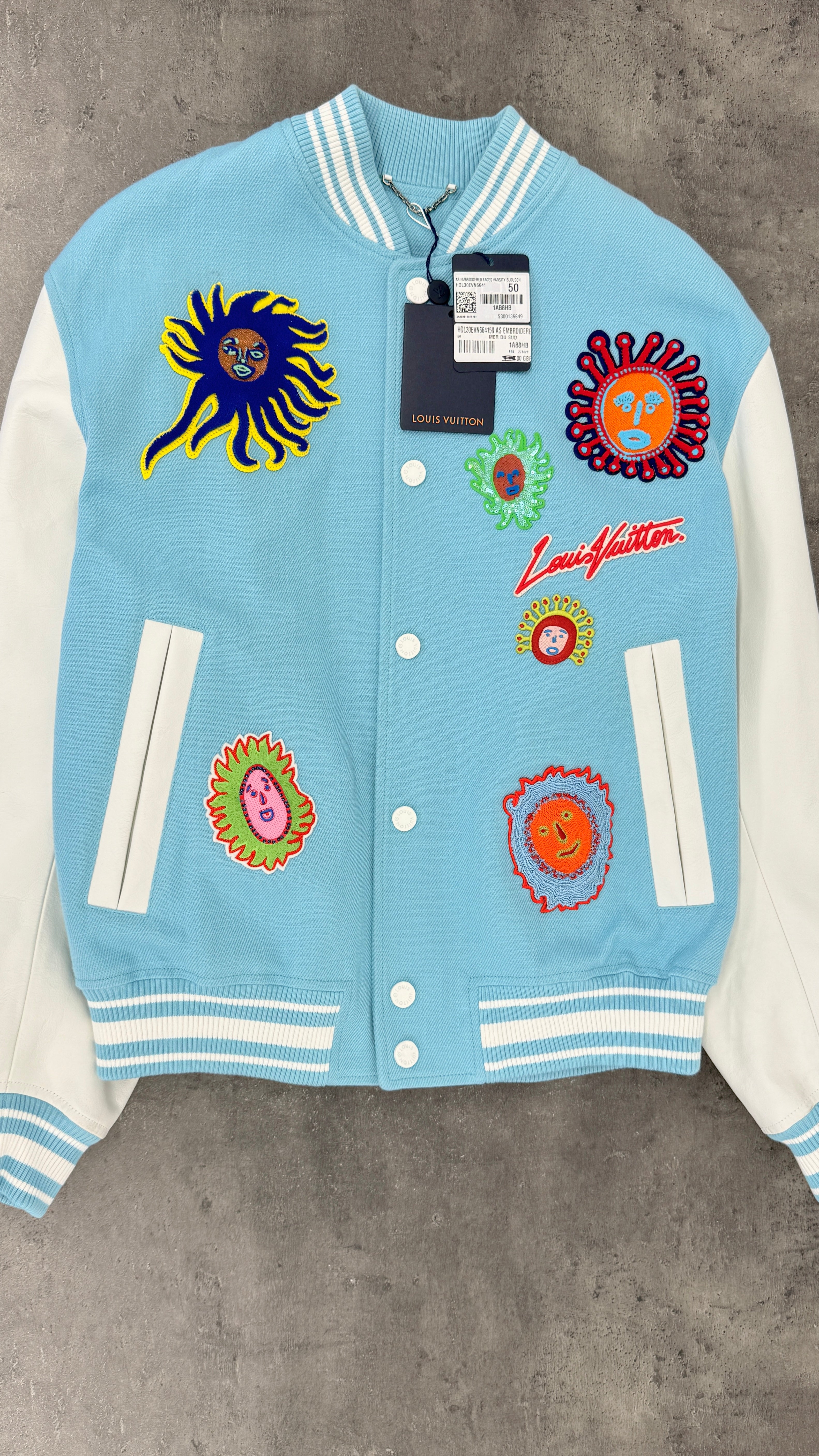 Men's X Yayoi Kusama Jacket Blue Size L