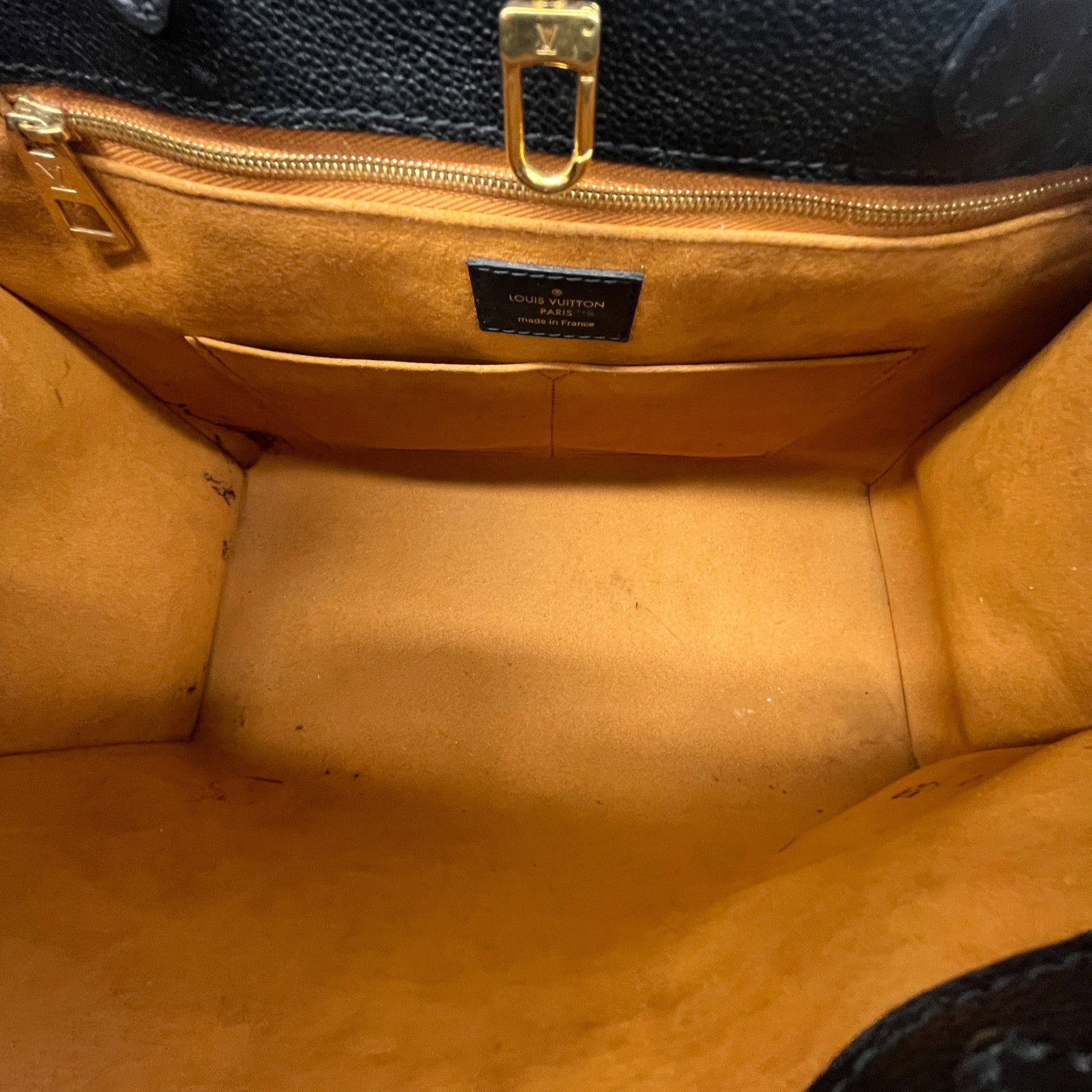 Women's Empreinte Leather On The Go Mm Handbag Black