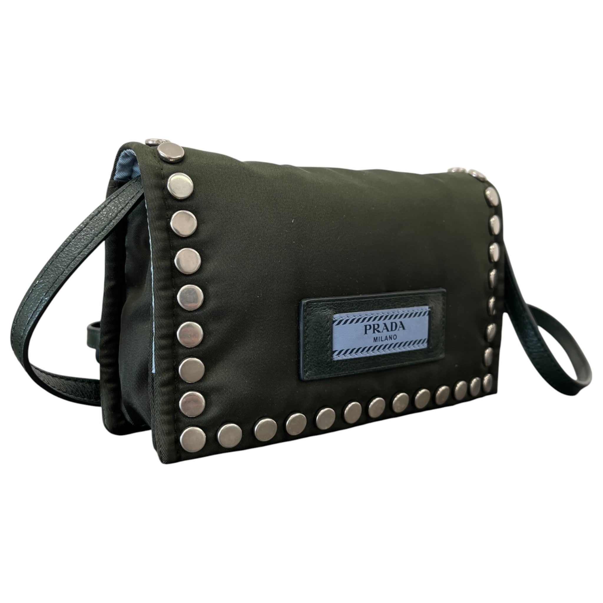 Women's Studded Etiquette Bag Khaki