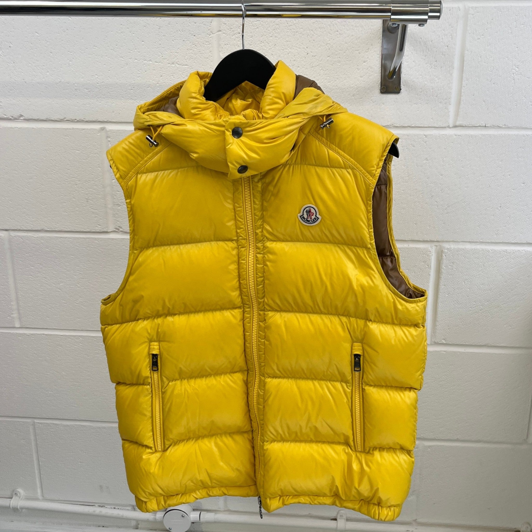 Men's Bormes Gilet Yellow Size 4 / XL
