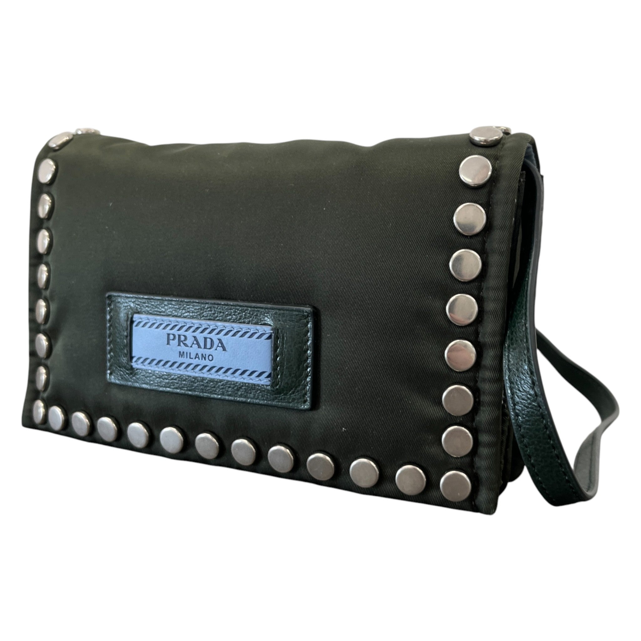 Women's Studded Etiquette Bag Khaki