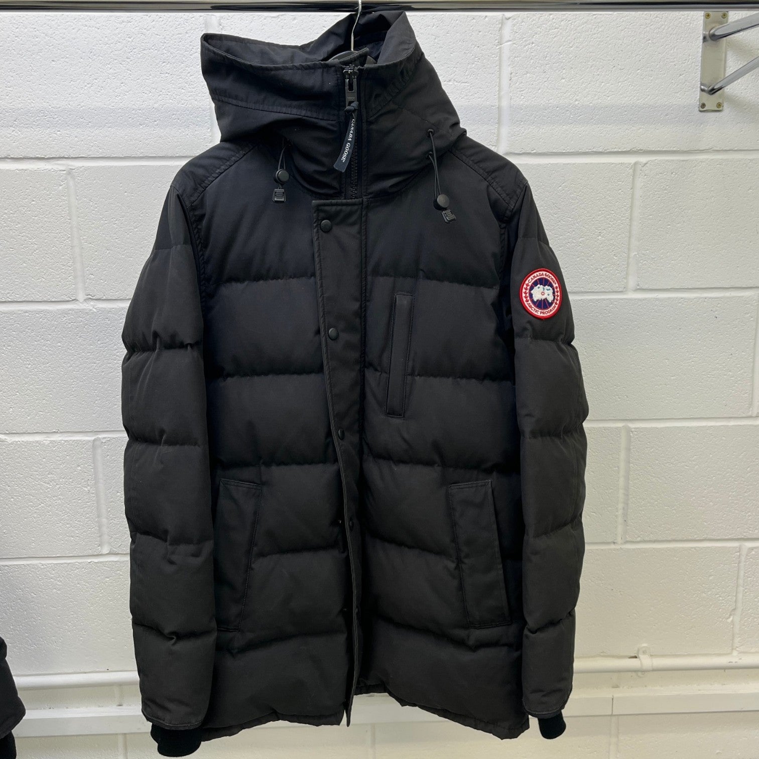 Men's Carson Parka Down Jacket Black Size M