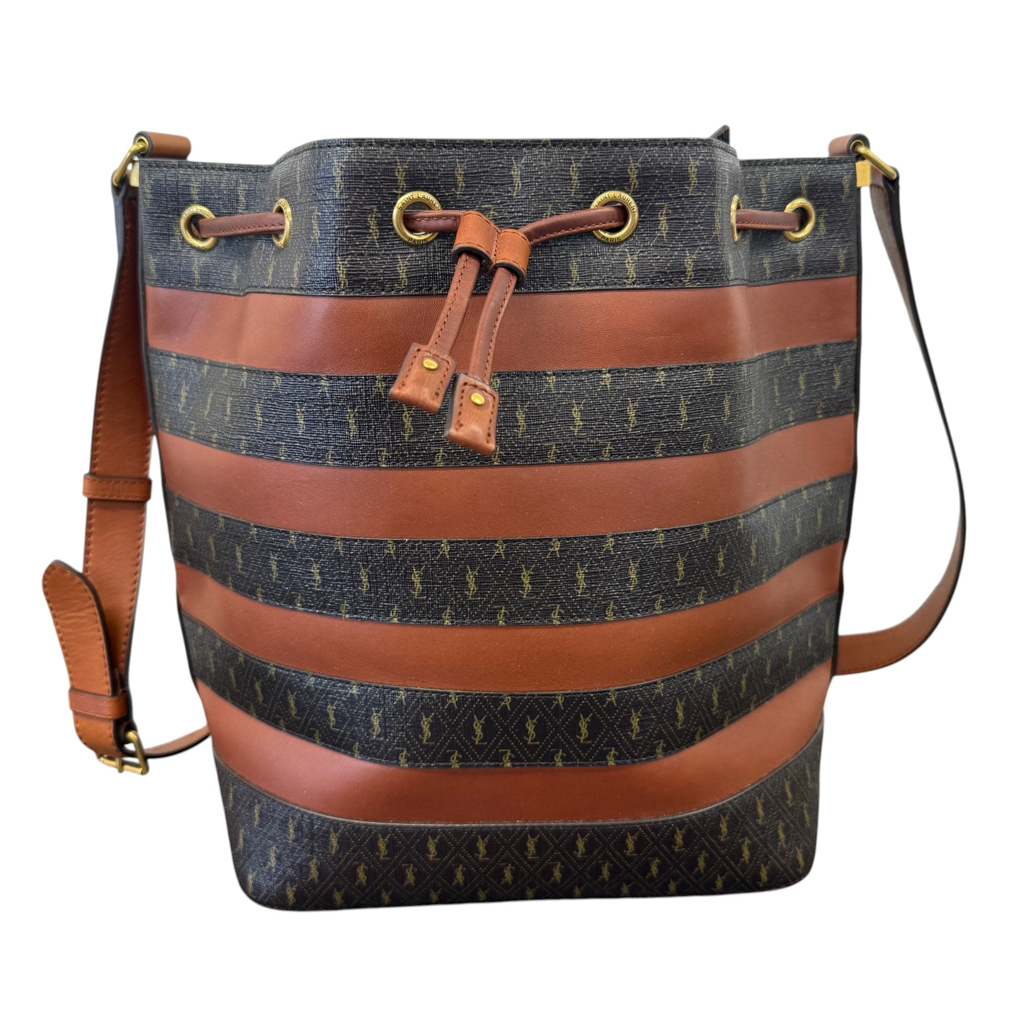 Women's Le Monogramme Bucket Bag Brown