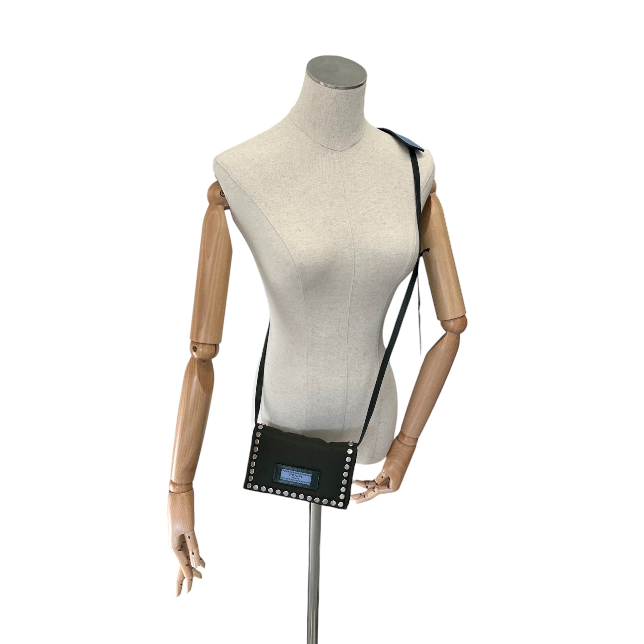 Women's Studded Etiquette Bag Khaki