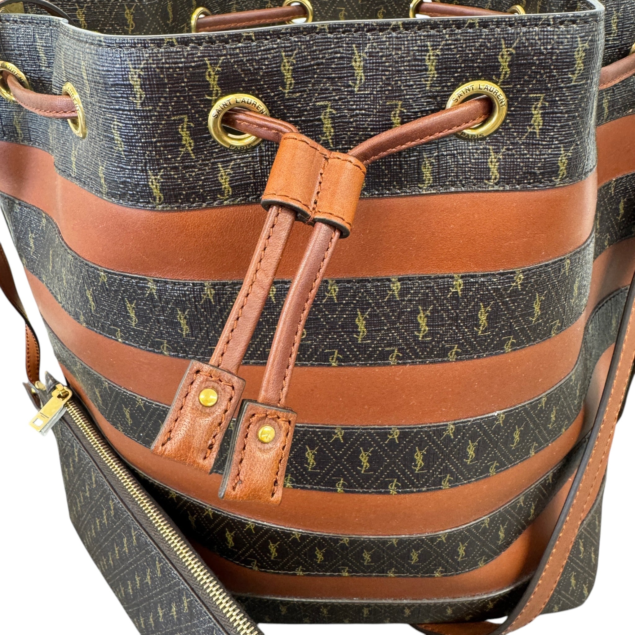 Women's Le Monogramme Bucket Bag Brown