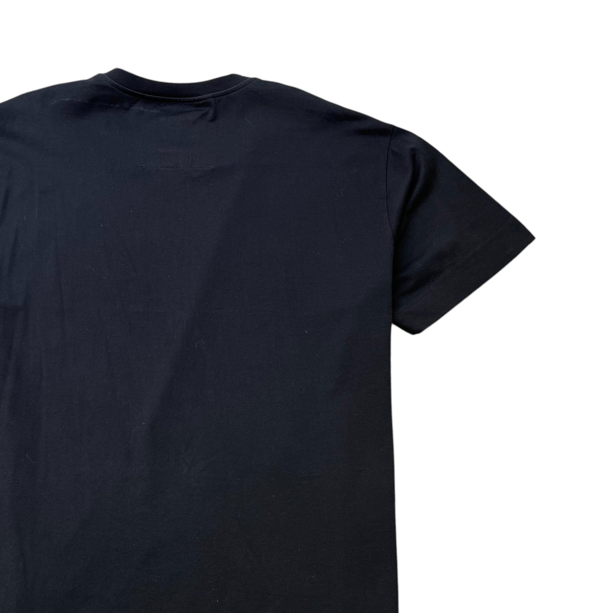 Men's Logo Print T-Shirt Black Size XXL