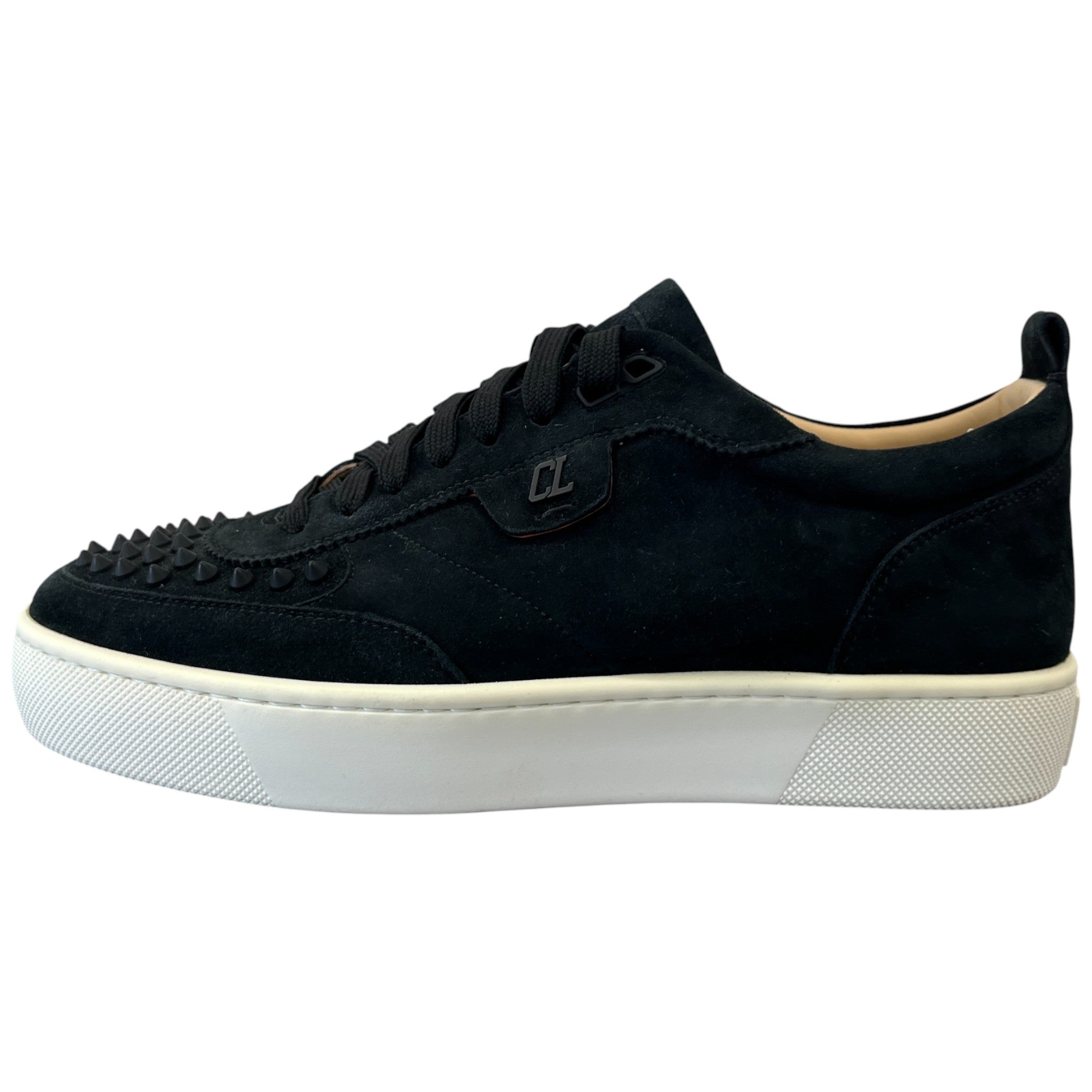 Men's Happyrui Spikes Low Trainers Black Size EU 43 / UK 9