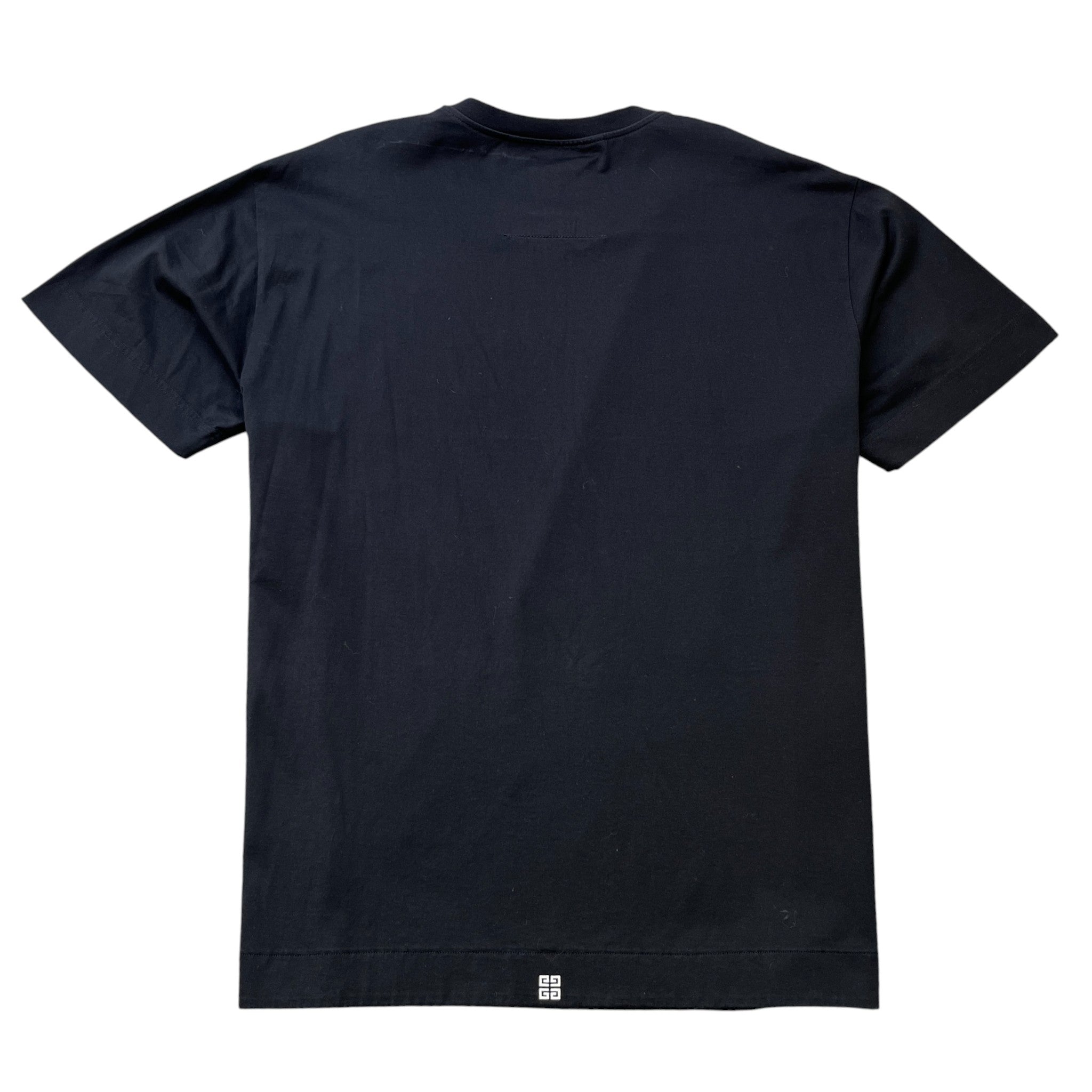 Men's Logo Print T-Shirt Black Size XXL