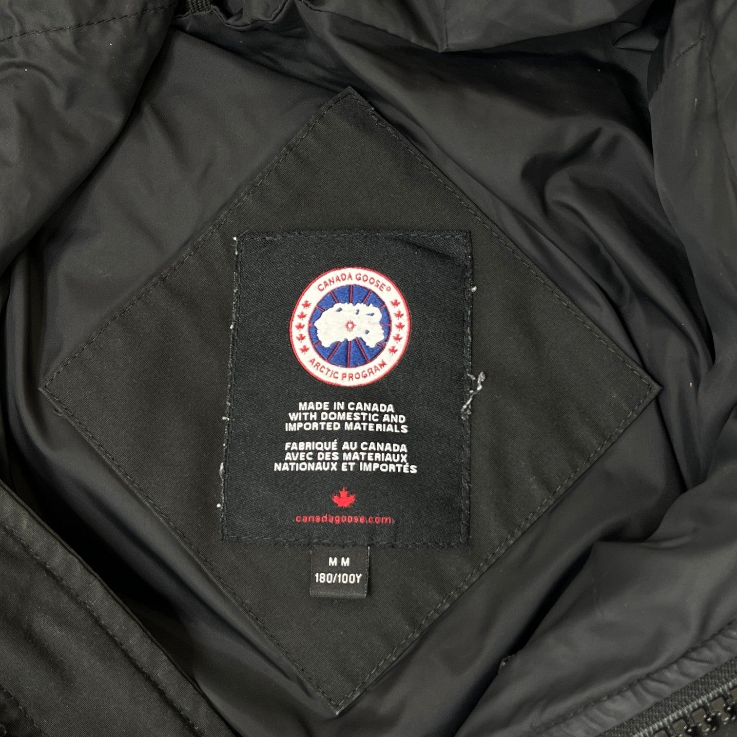 Men's Carson Parka Down Jacket Black Size M