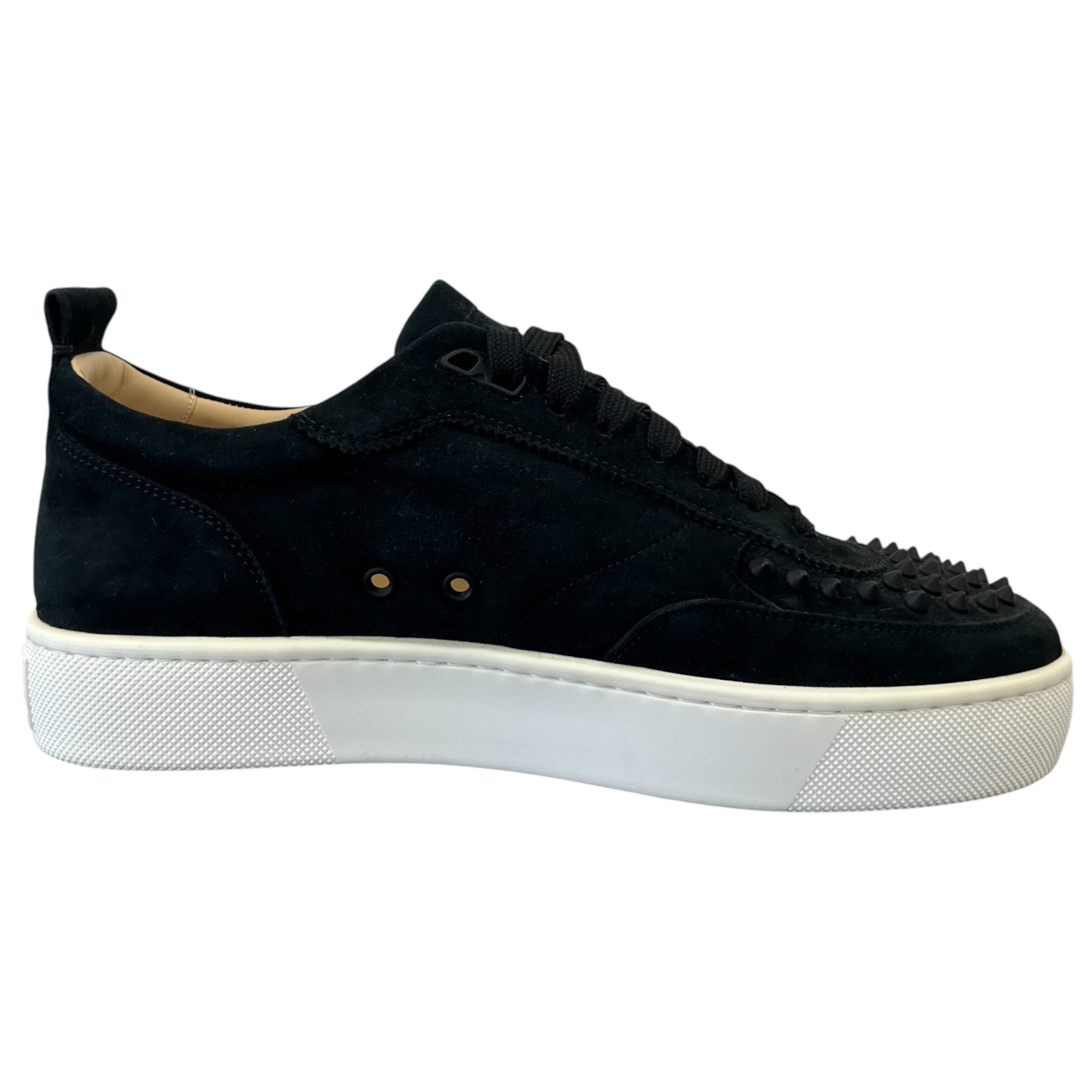 Men's Happyrui Spikes Low Trainers Black Size EU 43 / UK 9