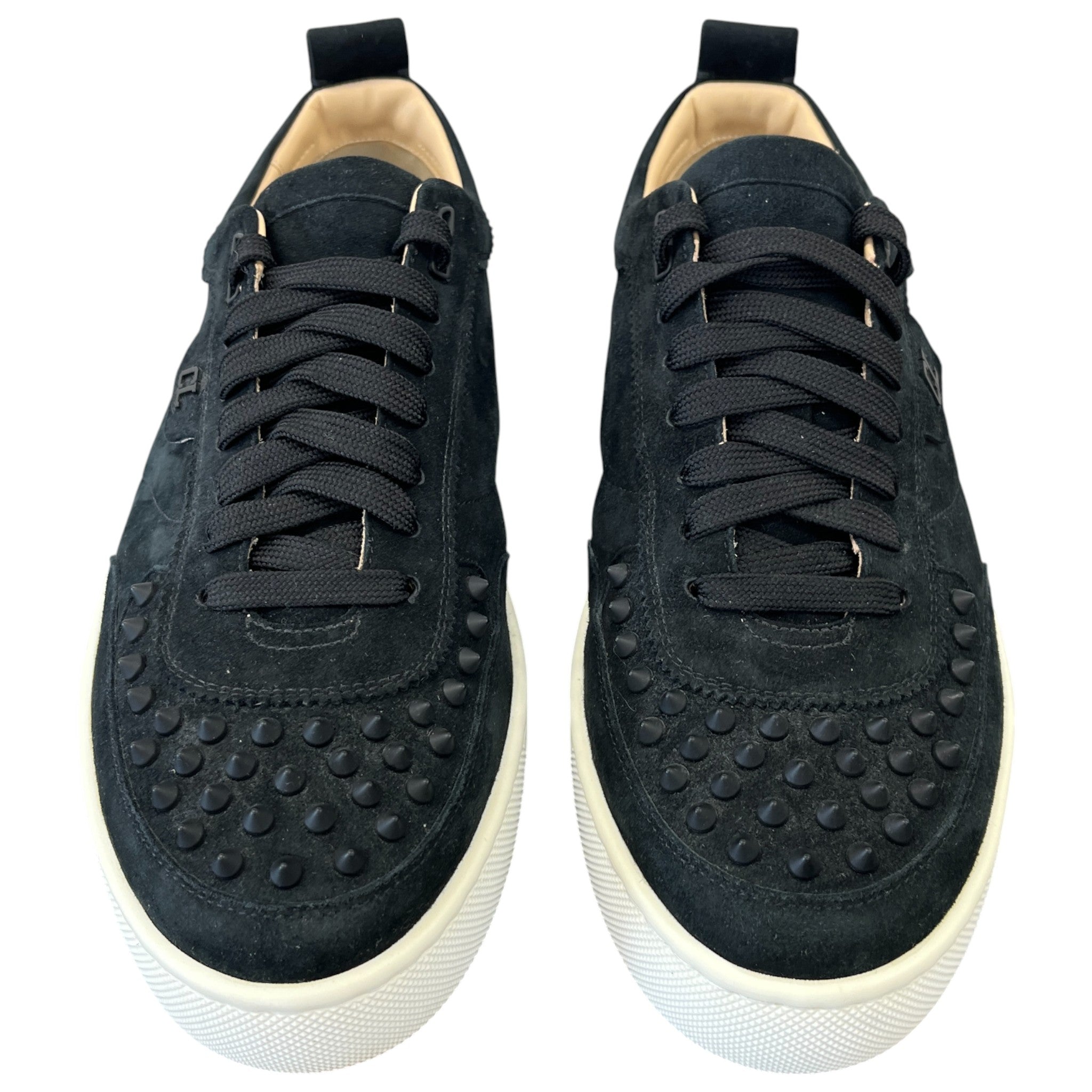 Men's Happyrui Spikes Low Trainers Black Size EU 43 / UK 9