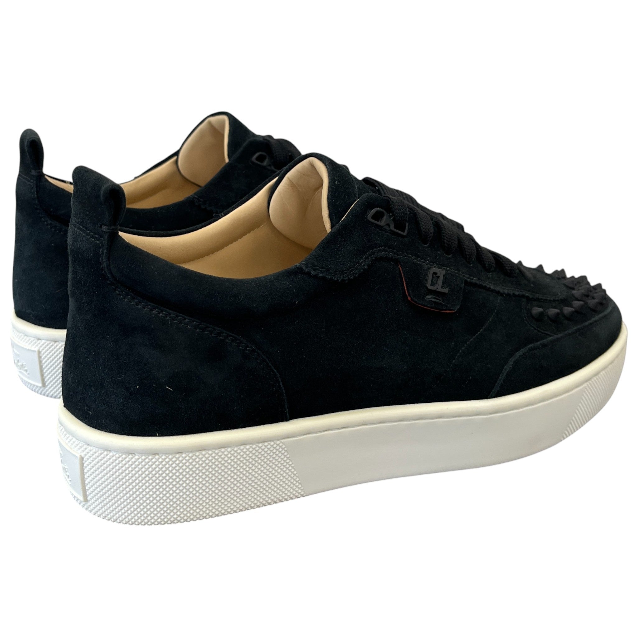 Men's Happyrui Spikes Low Trainers Black Size EU 43 / UK 9