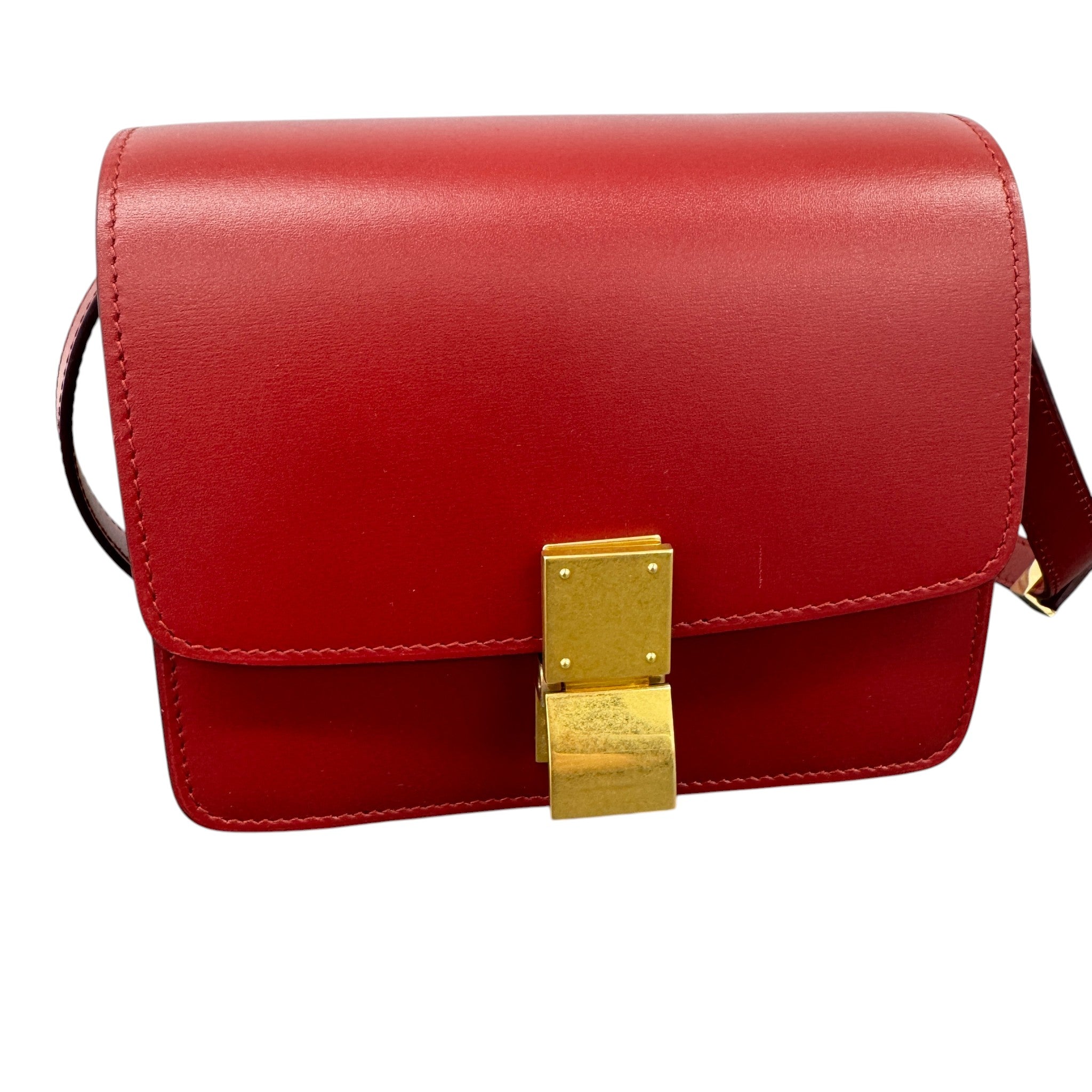 Women's Classic Box Bag Red