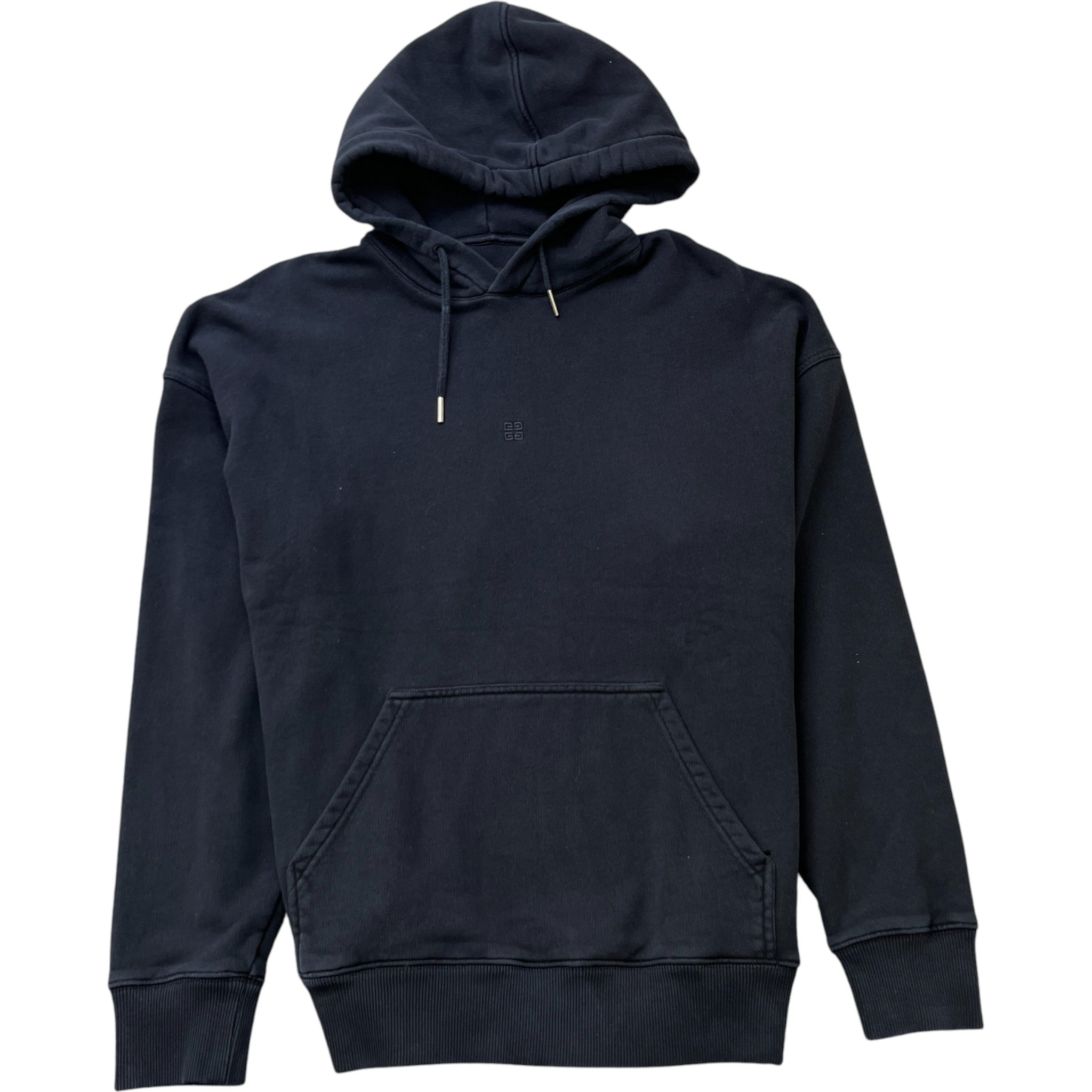 Men's 4G Embroidered Logo Hoodie Black Size XL