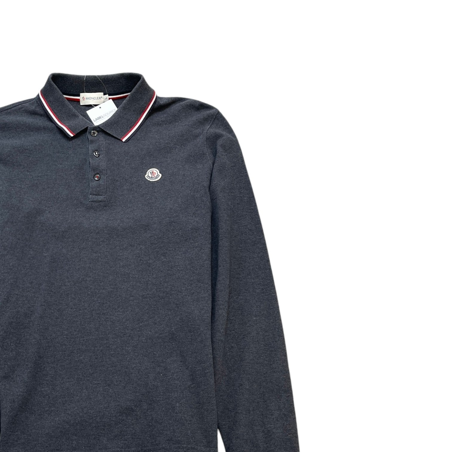 Men's Maglia Polo Shirt Grey Size L