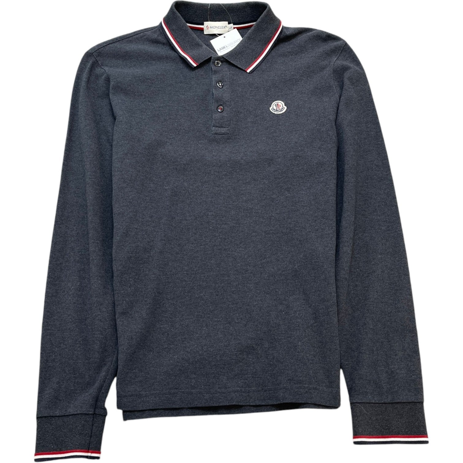 Men's Maglia Polo Shirt Grey Size L