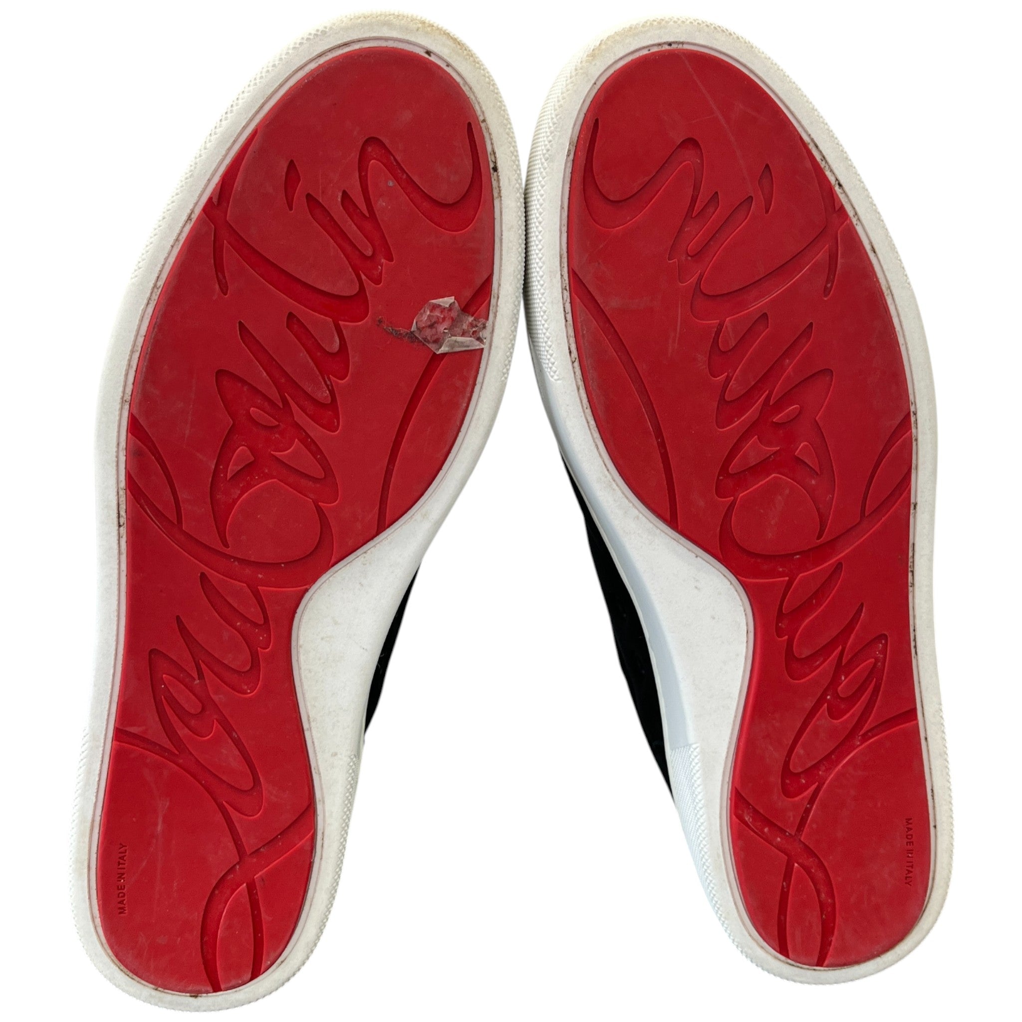 Men's Happyrui Spikes Low Trainers Black Size EU 43 / UK 9